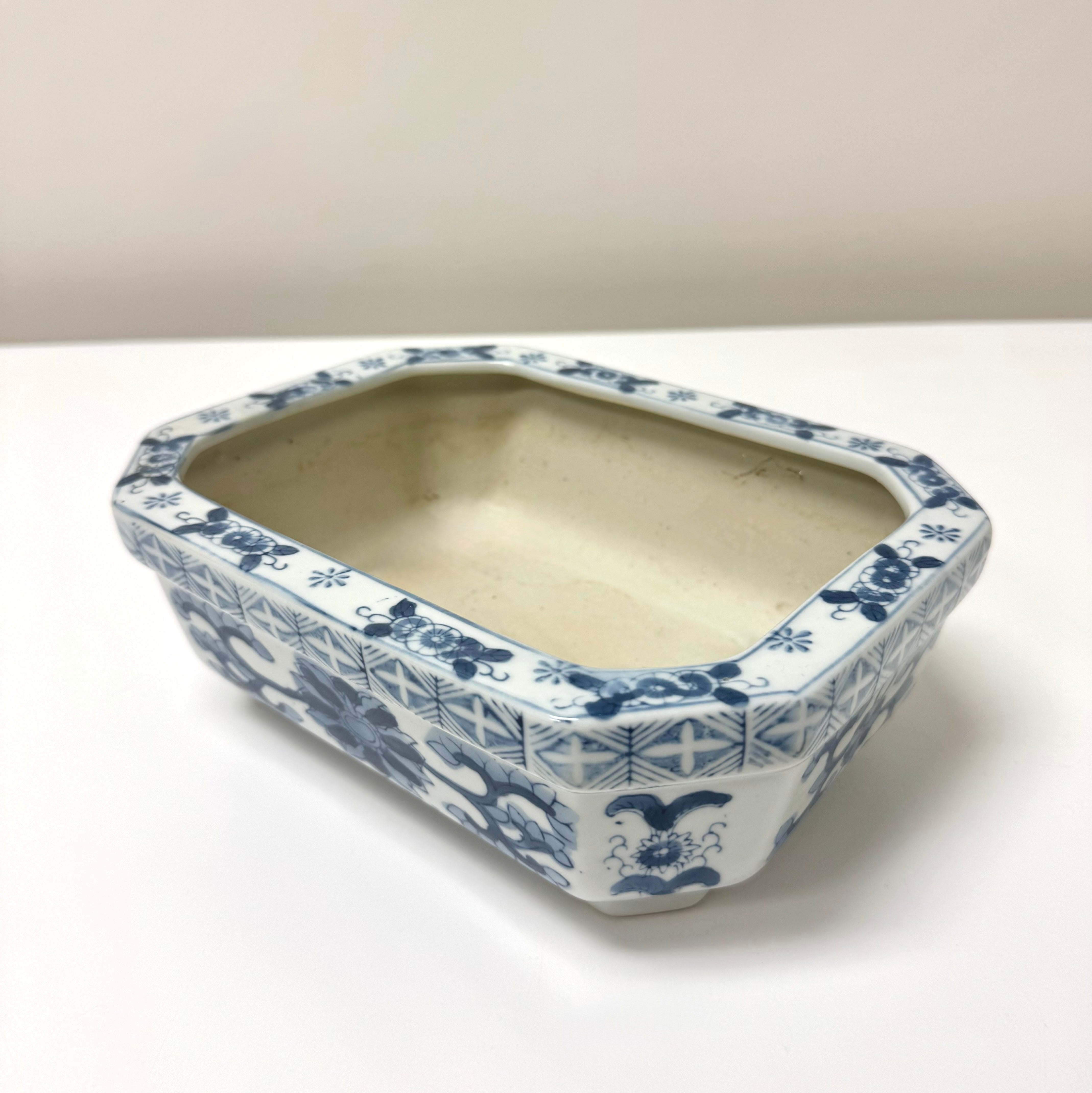 Vintage Chinoiserie Bonsai Pot