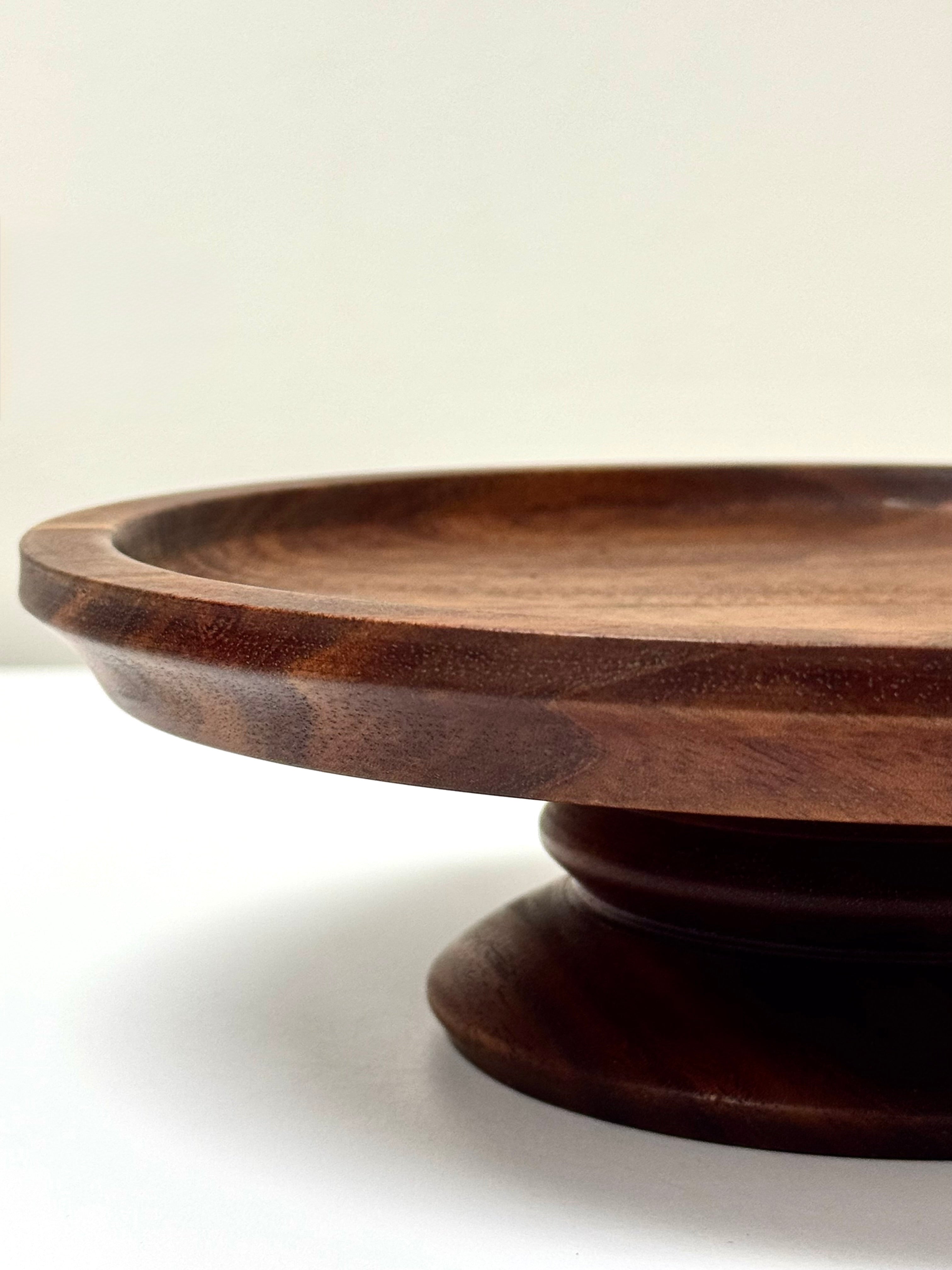 Wooden Cake Stand