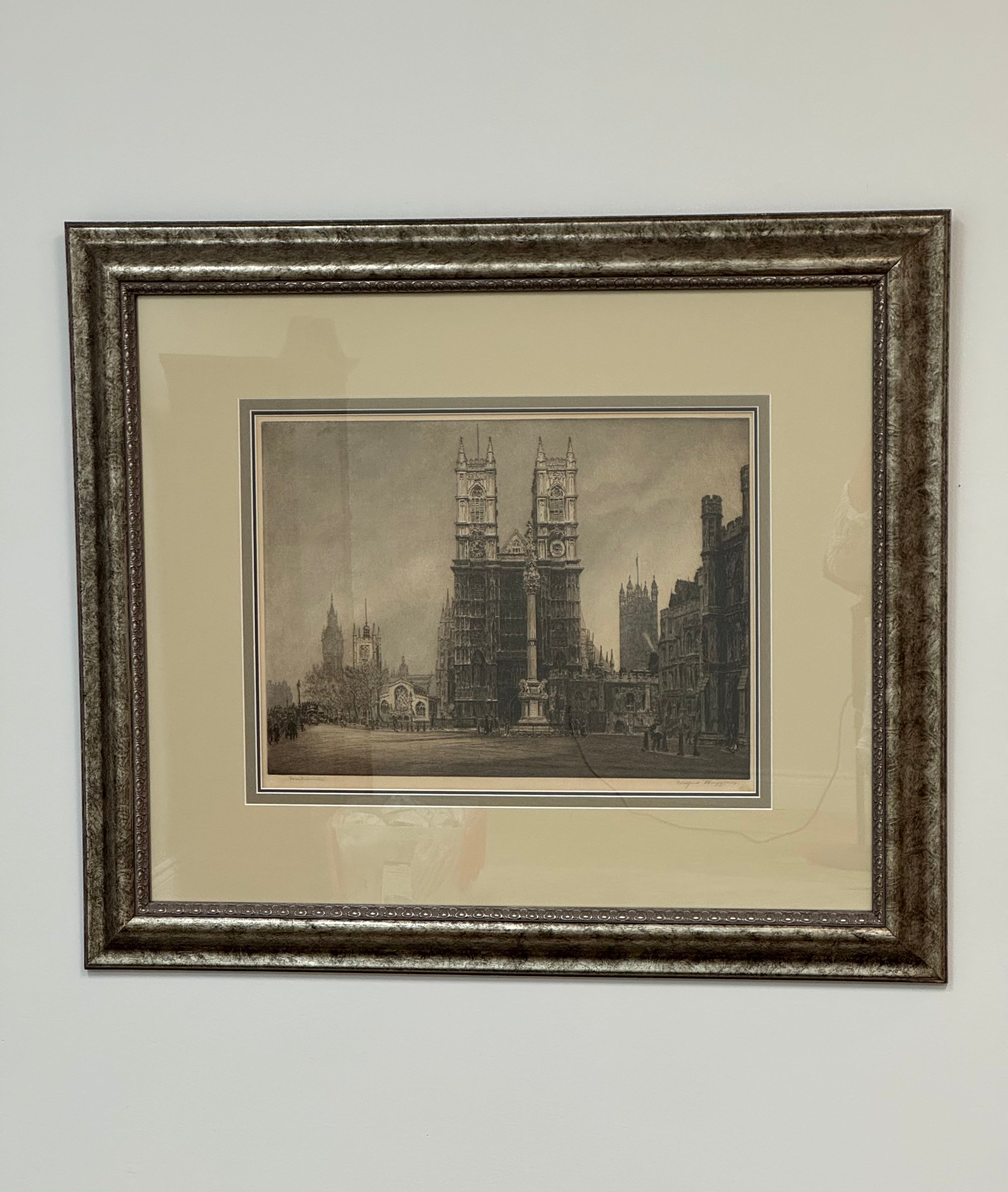 'Westminster' Litho Print