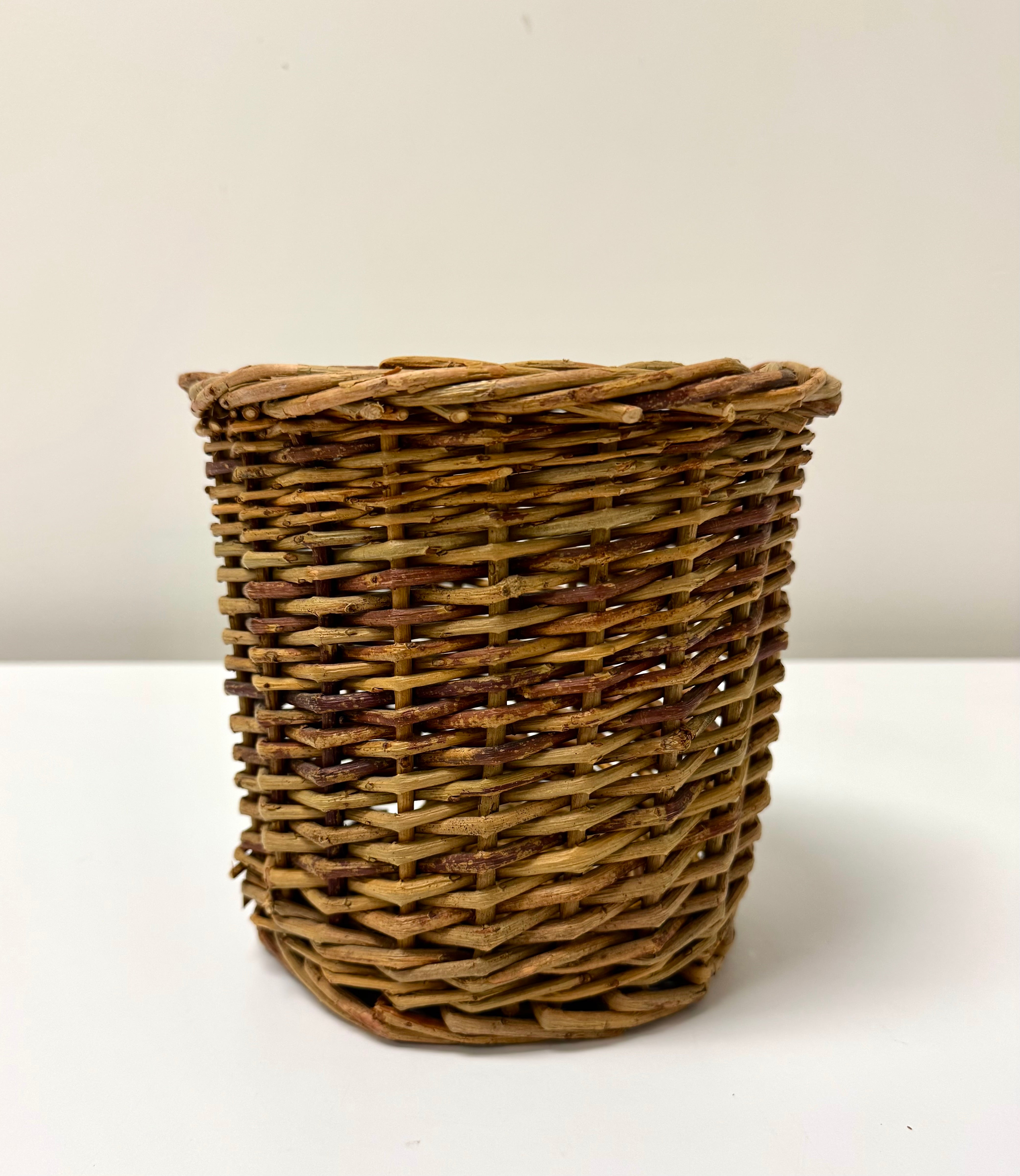 Vintage Wicker Small Basket