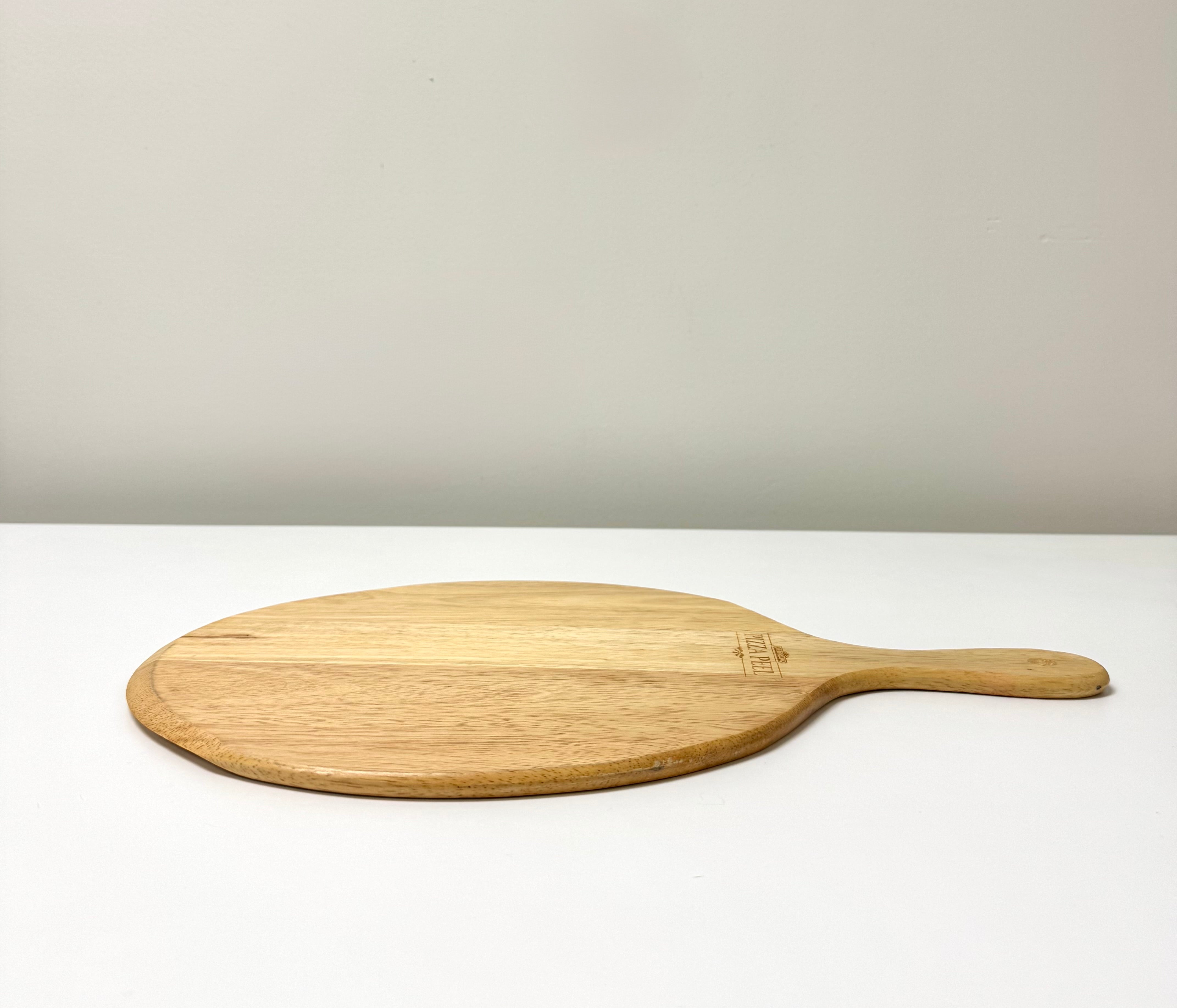 Hardwood Pizza Peel Serving Board