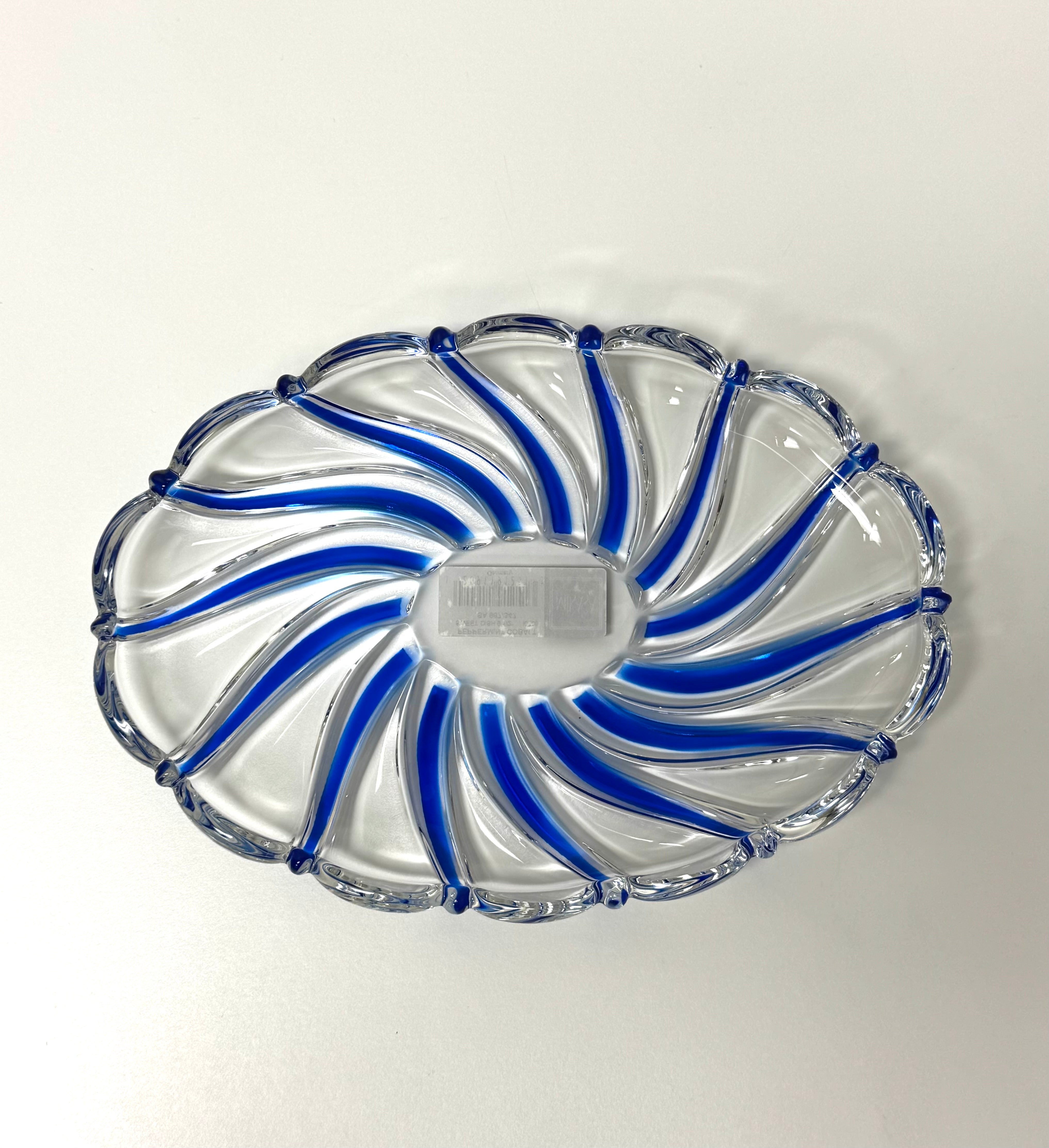 MIKASA Peppermint Cobalt Sweet Dish