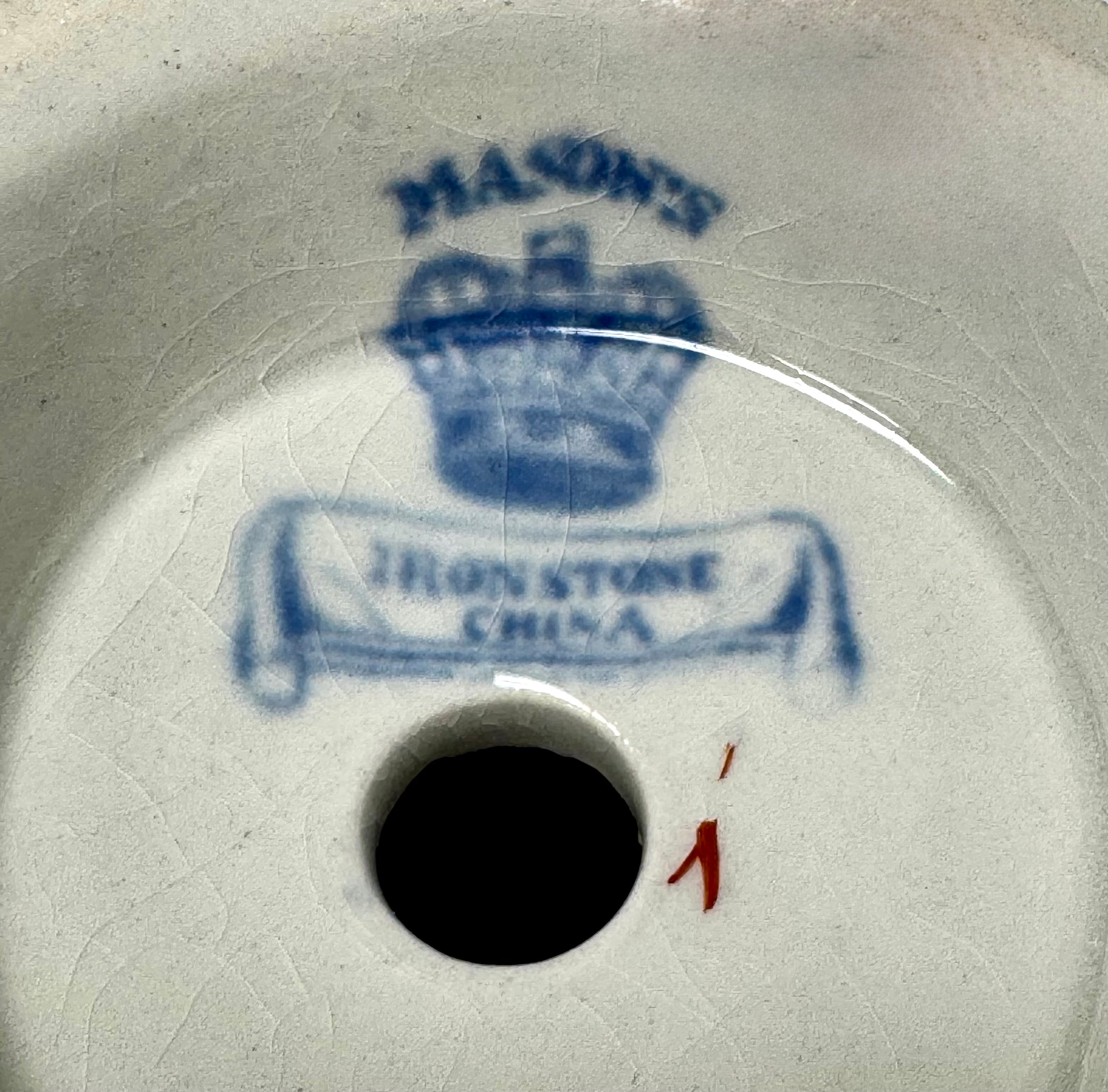 Vintage MASON'S Ironstone Chinoiserie Vase