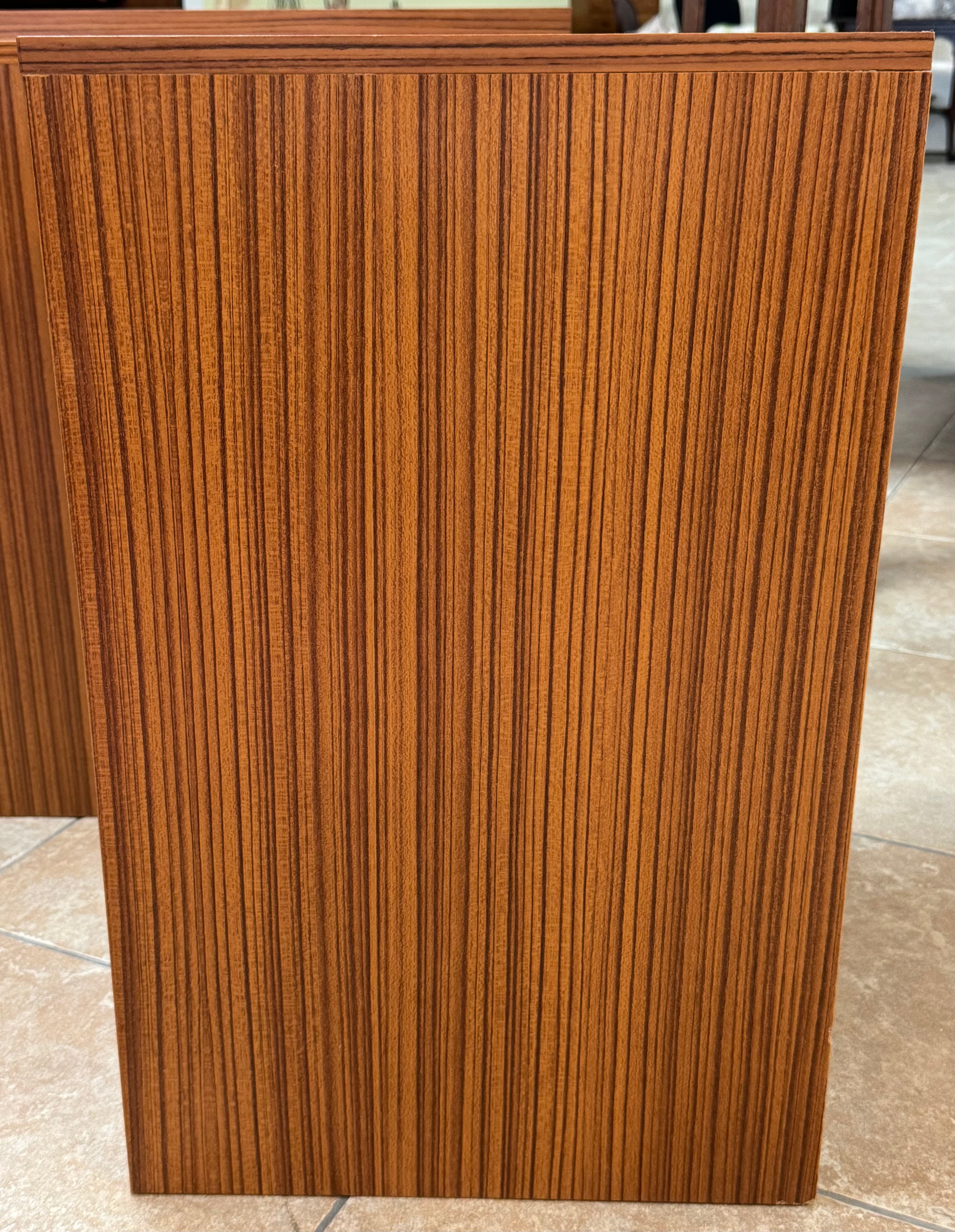 Vintage MCM Teak Laminate Drawer Bank