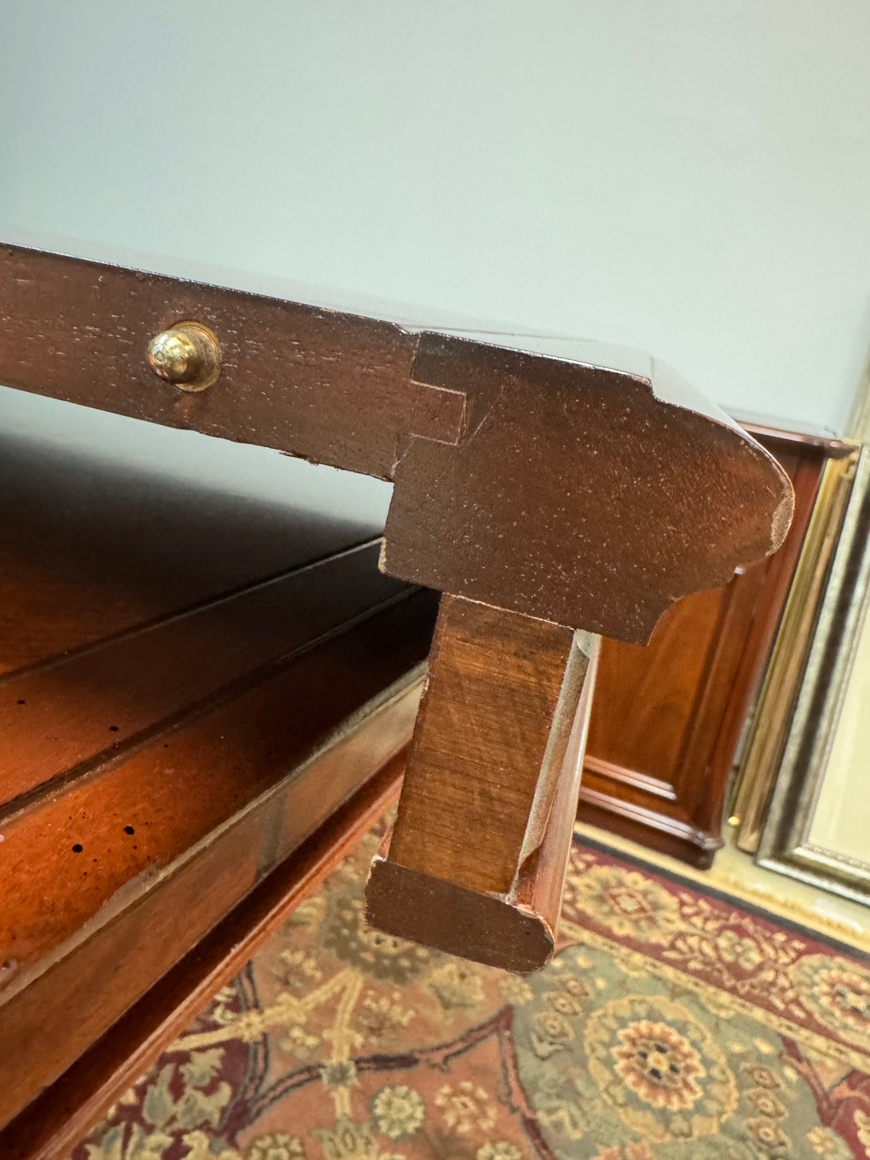 Mahogany Dual-pedestal Dining Table *