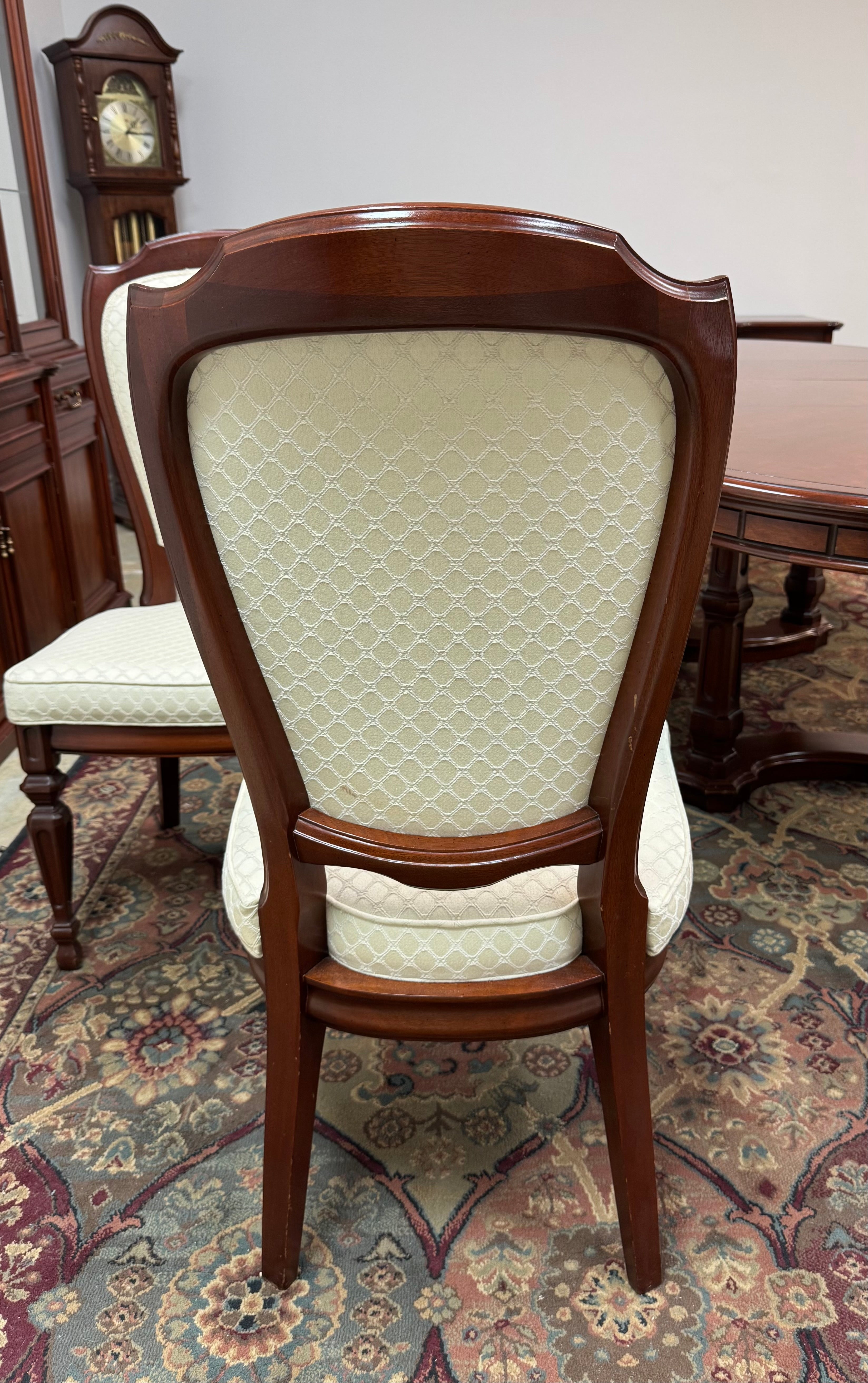 Mahogany Dining Chairs Set of 2
