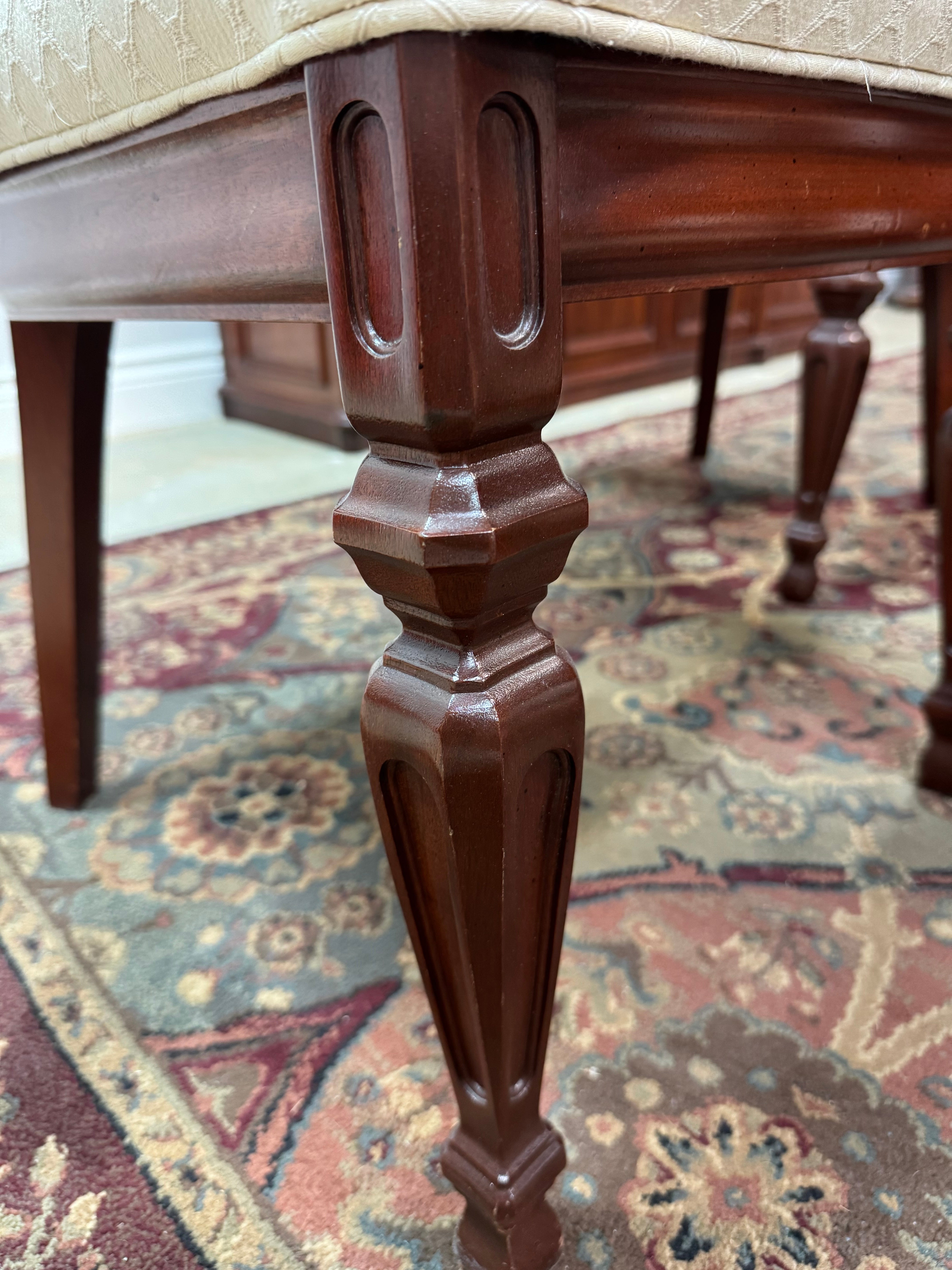 Mahogany Dining Chairs Set of 2