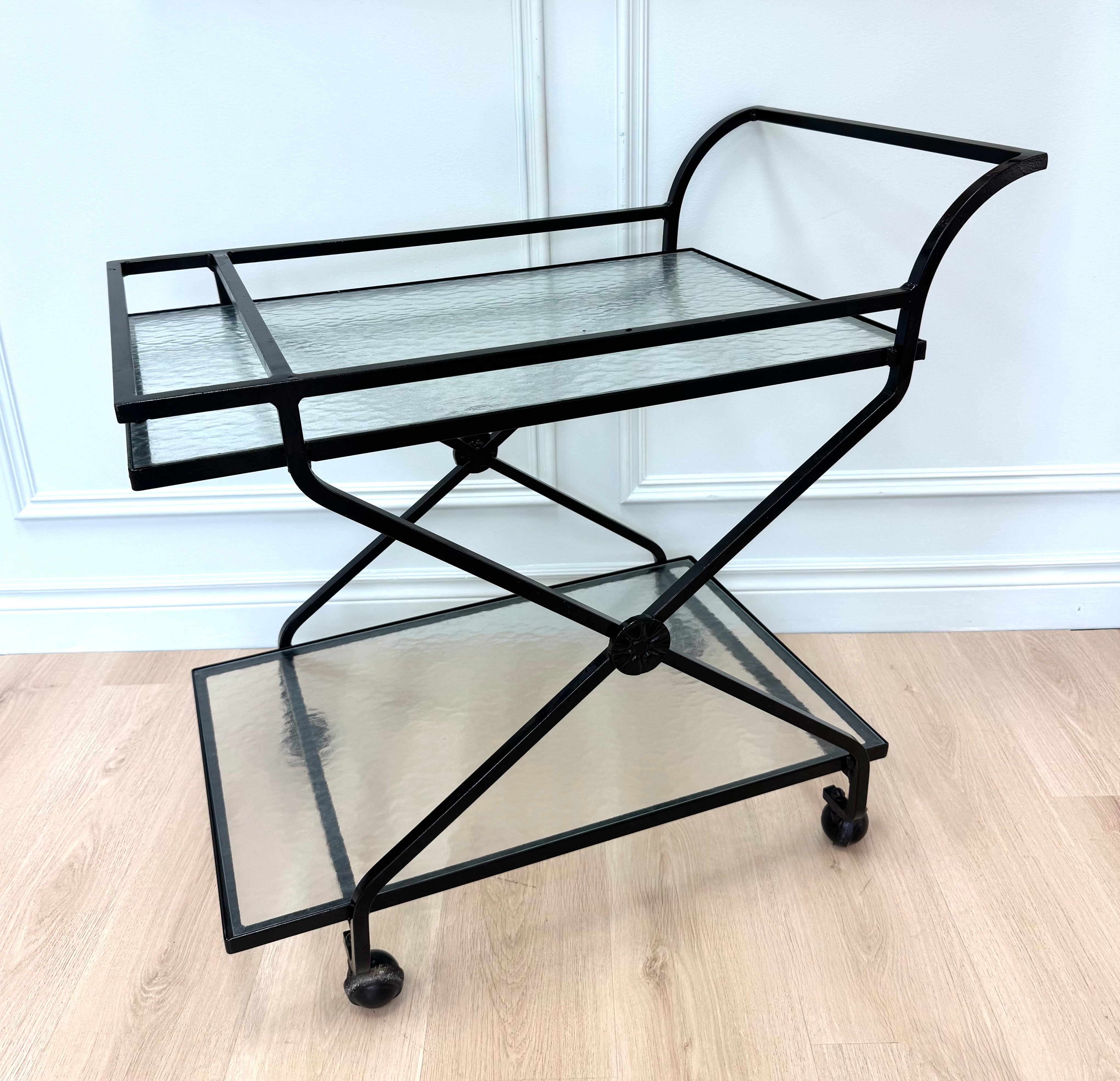 Black Garden Cart