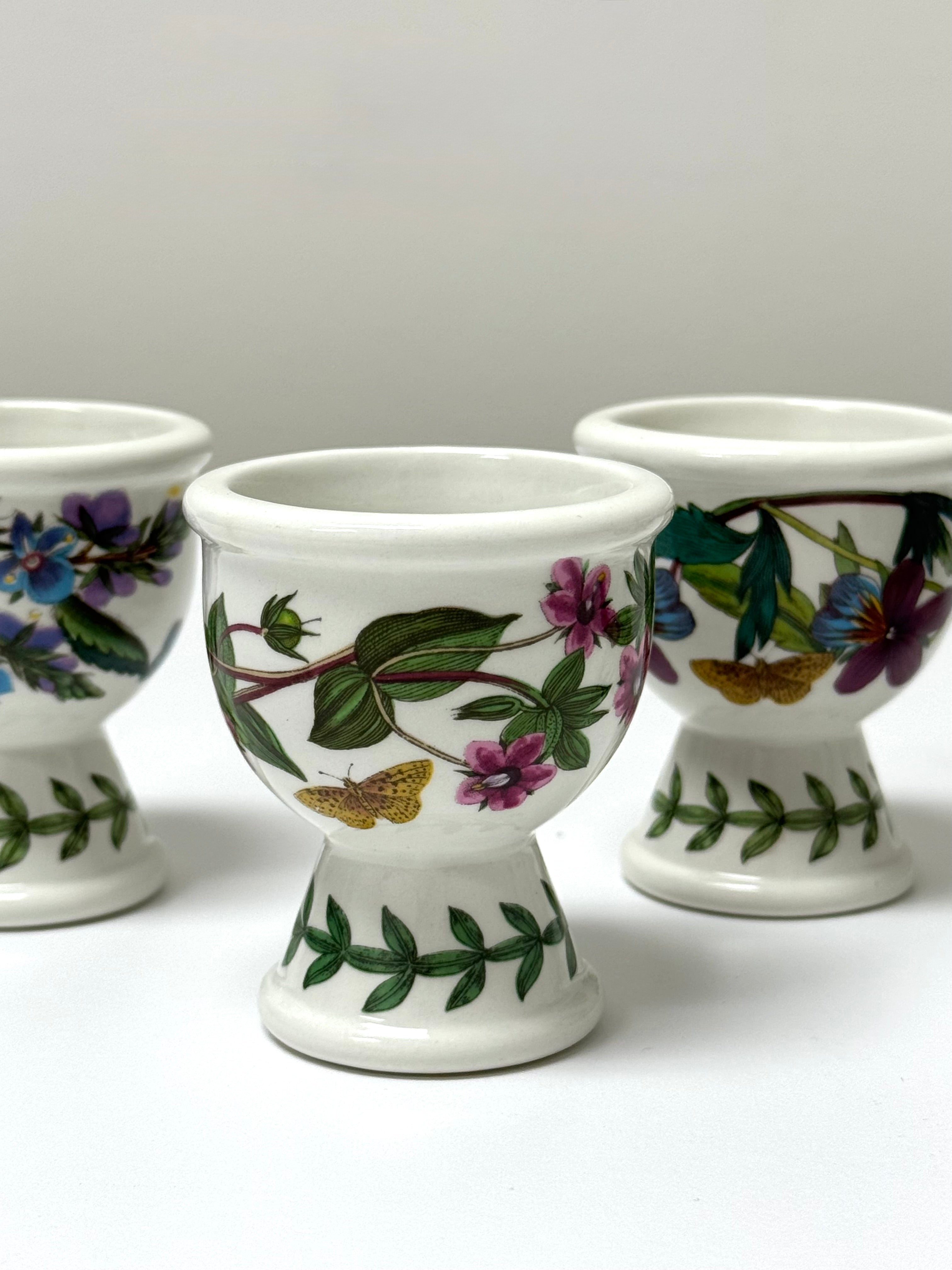 PORTMEIRION 'Botanic Garden' Egg Cups Set of 5