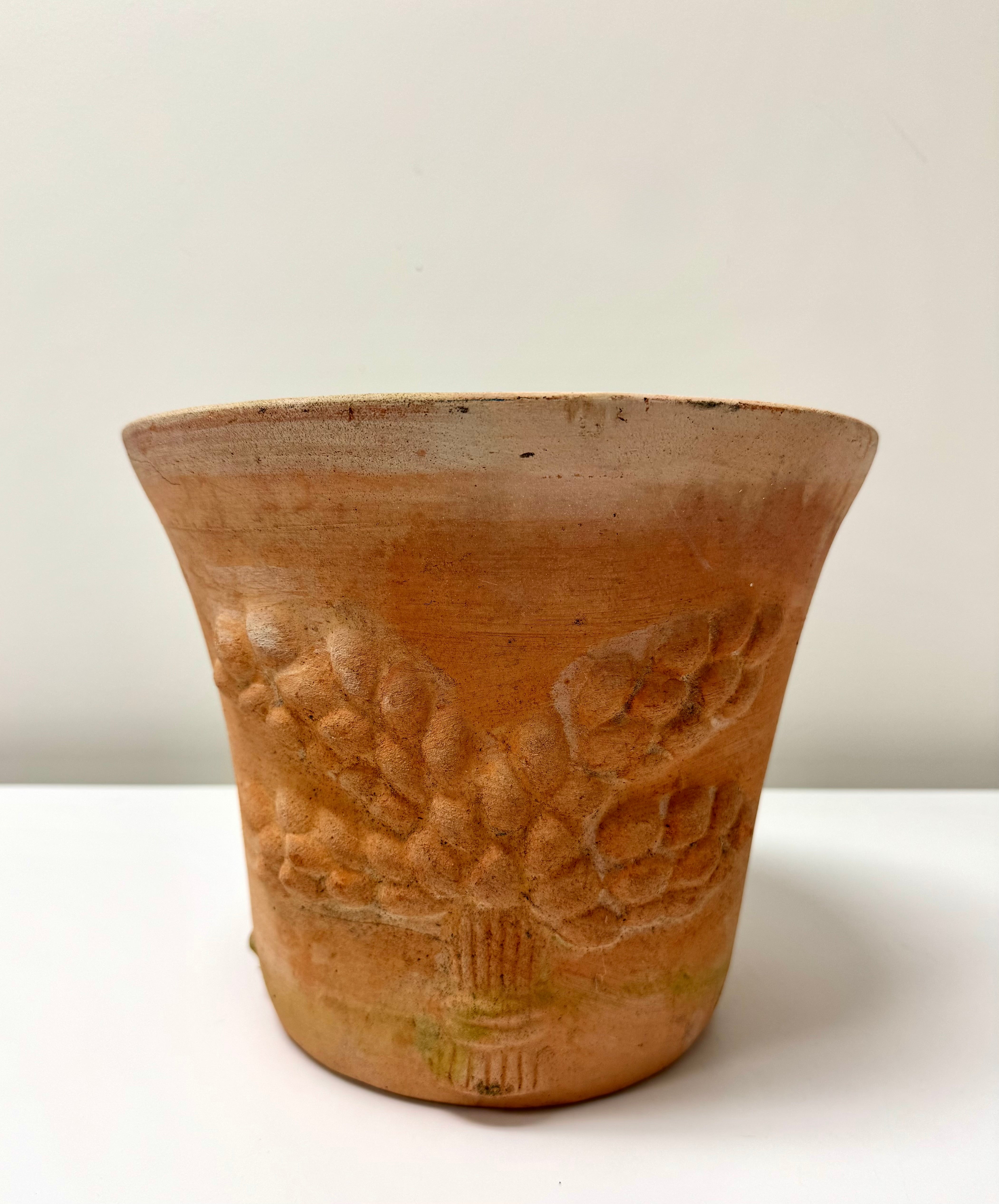 Grape Cluster Terracotta Pot