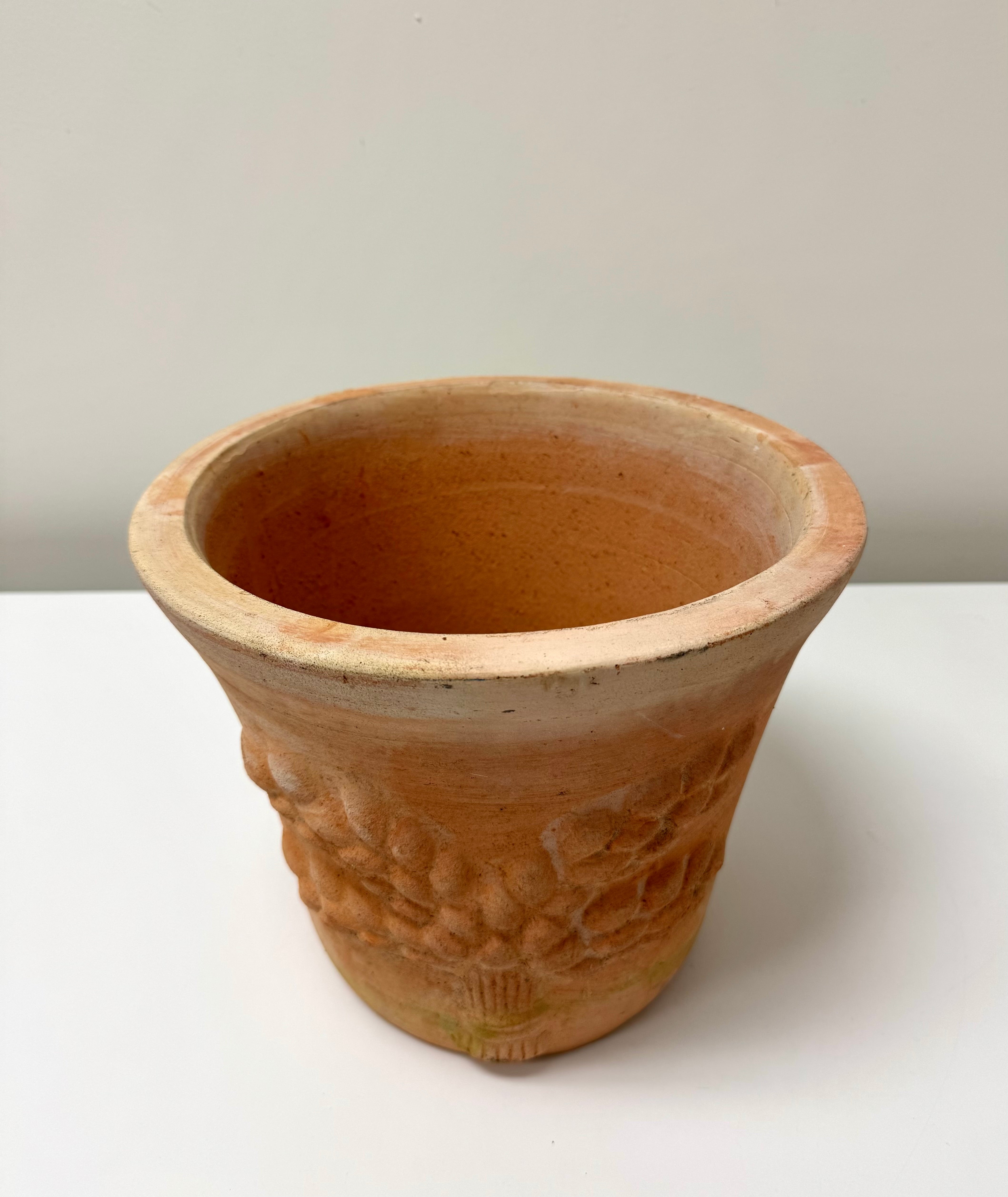 Grape Cluster Terracotta Pot