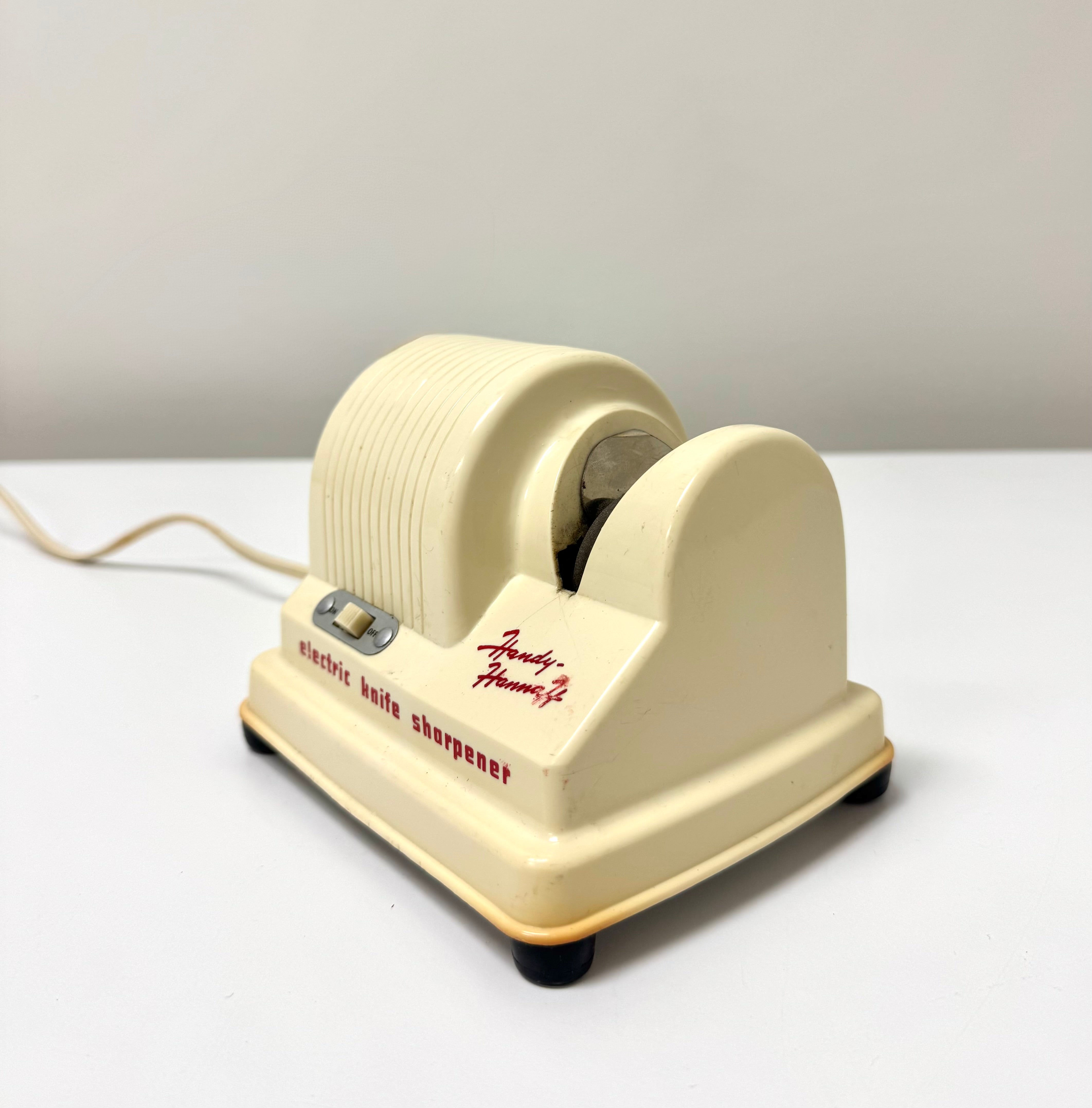 Vintage 'Handy Hannah' Electric Knife Sharpener
