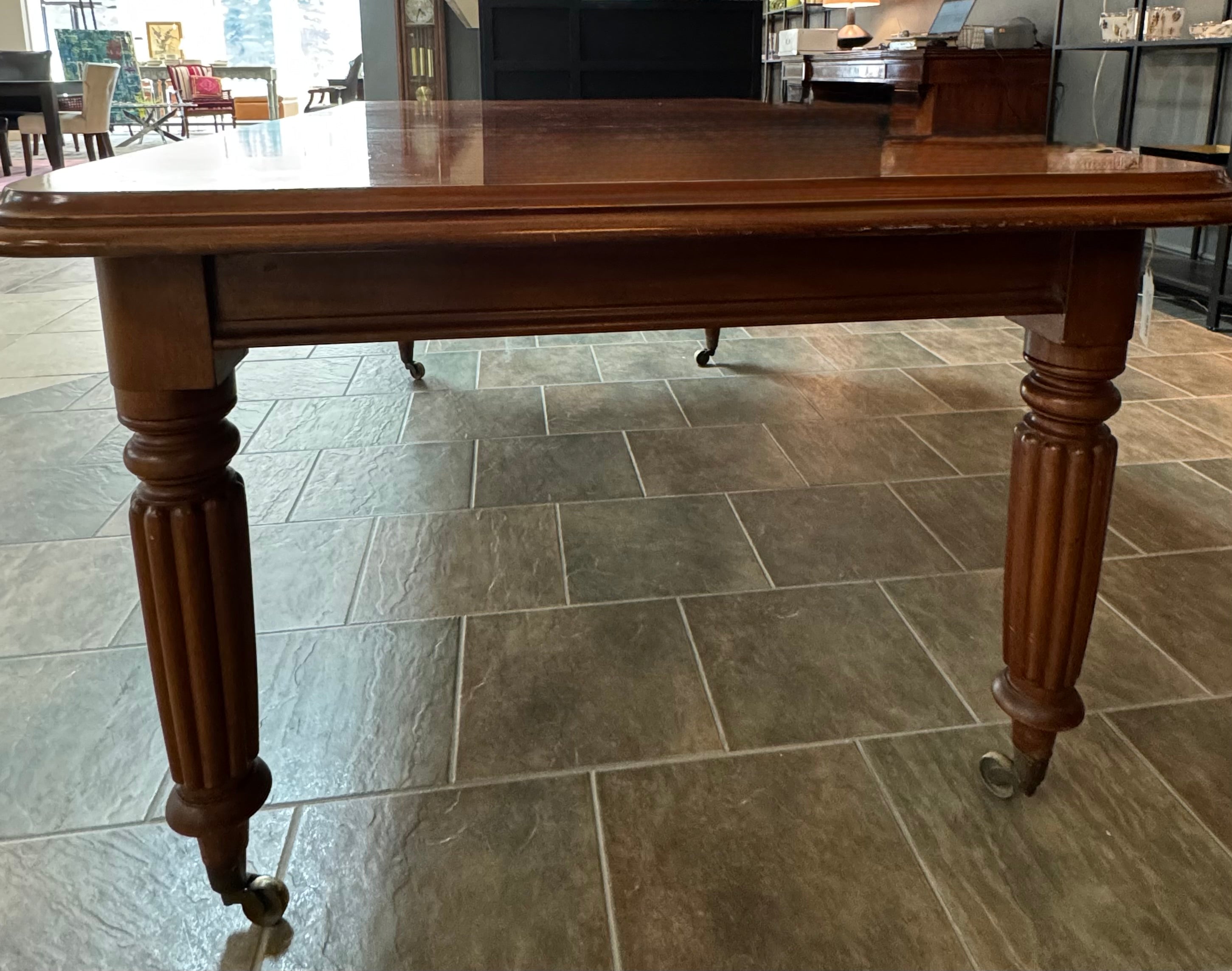 Antique Mahogany Dining Table
