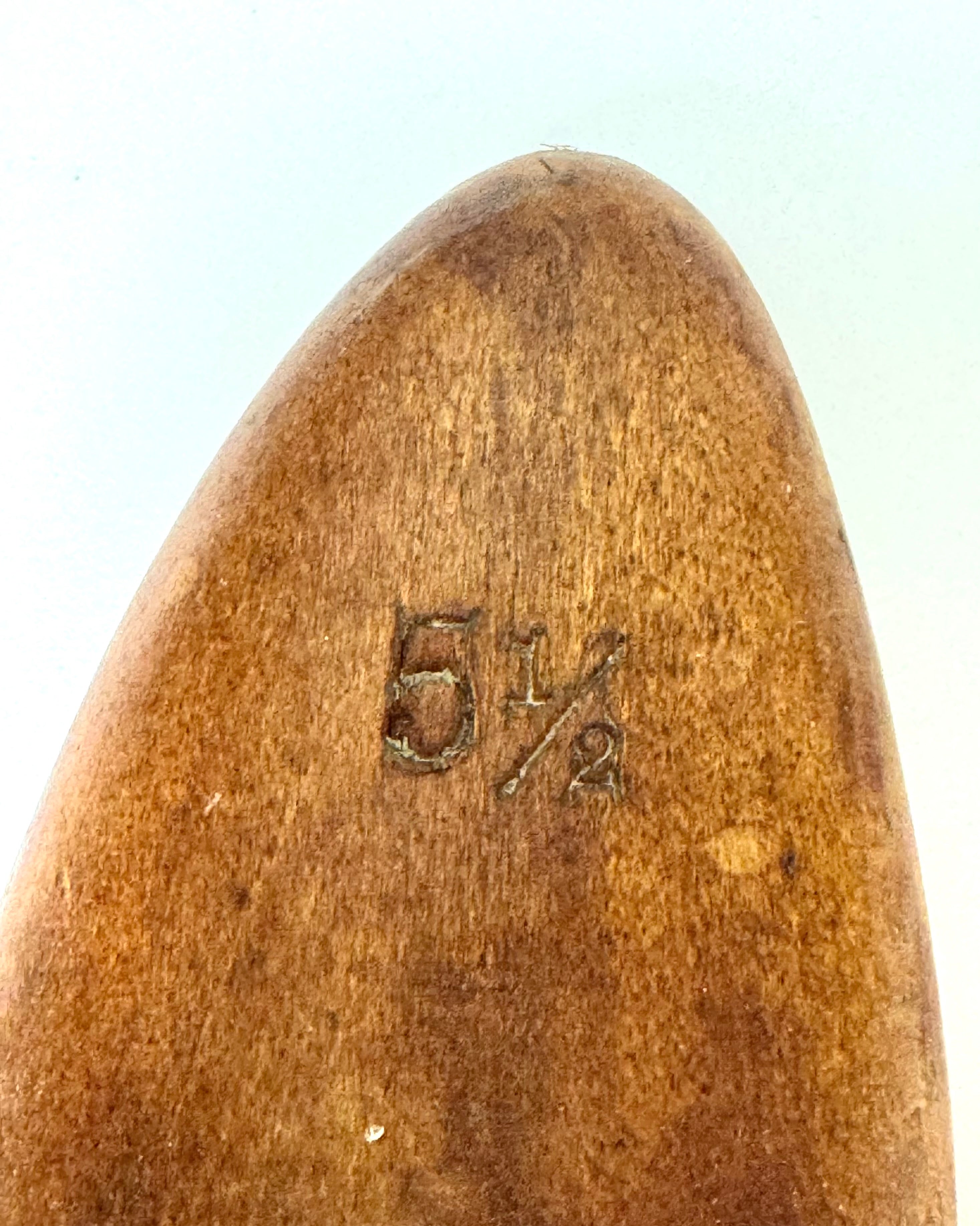 Vintage Wooden Shoe Lasts (5-1/2)