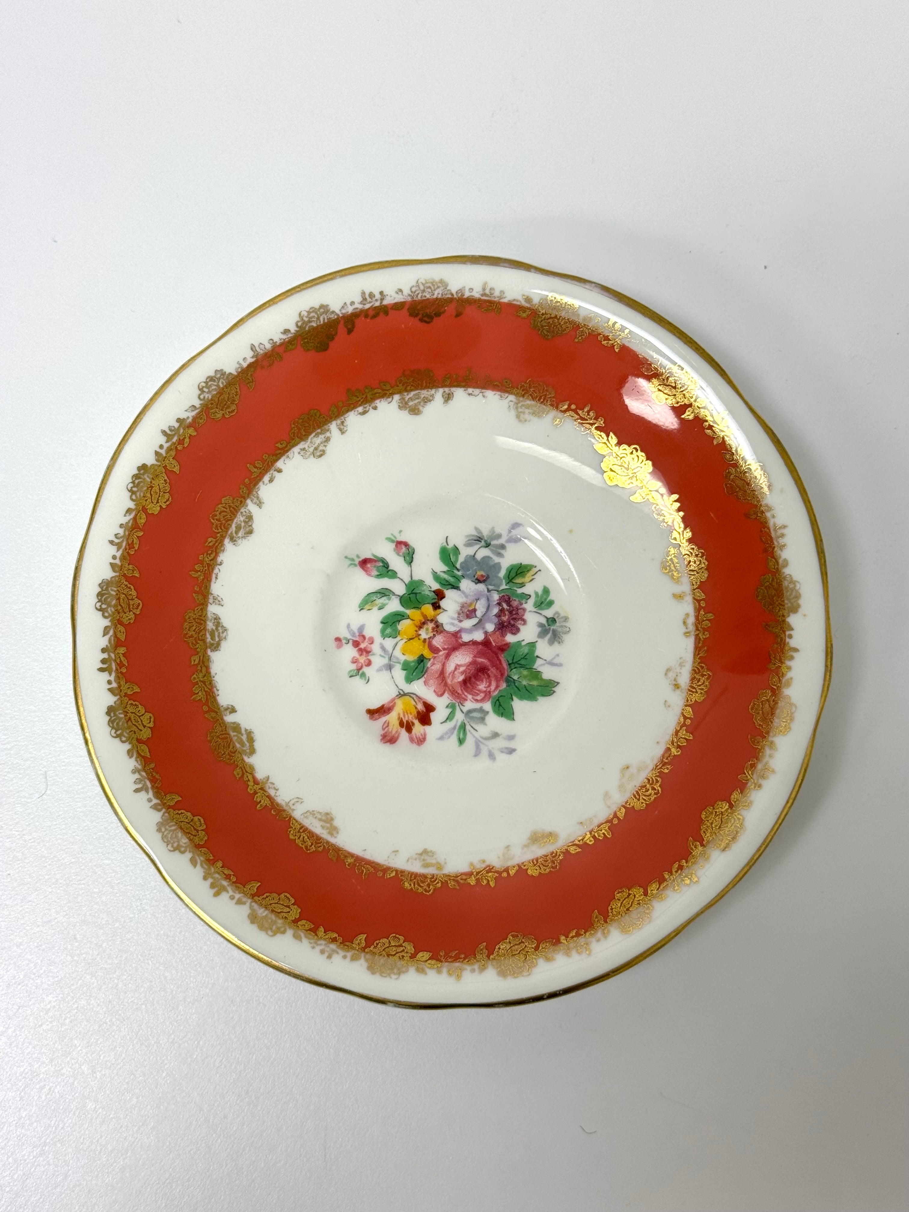 AYNSLEY 'Elizabeth' Cup & Saucer