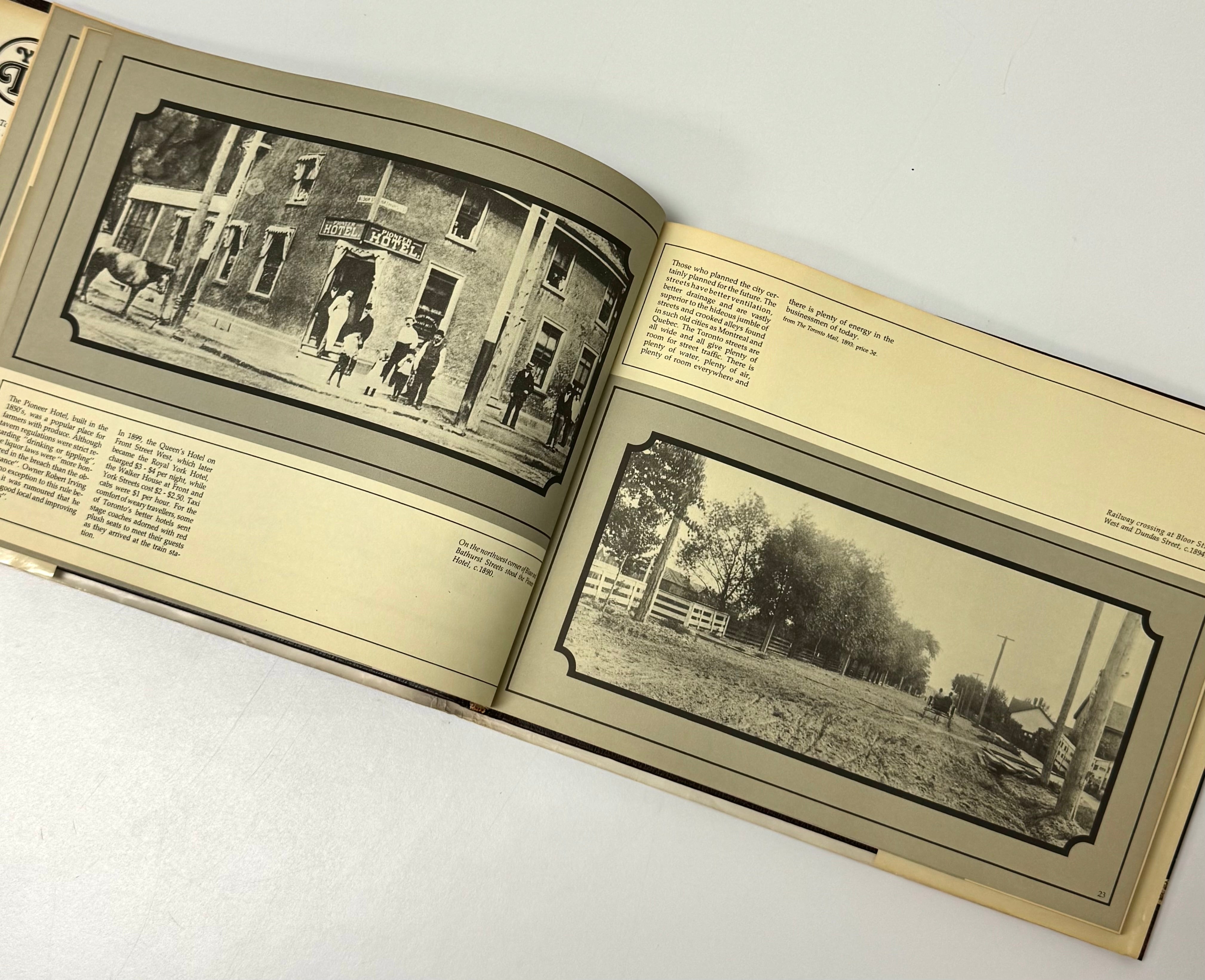 'Yesterday's Toronto 1870-1910' Hardcover