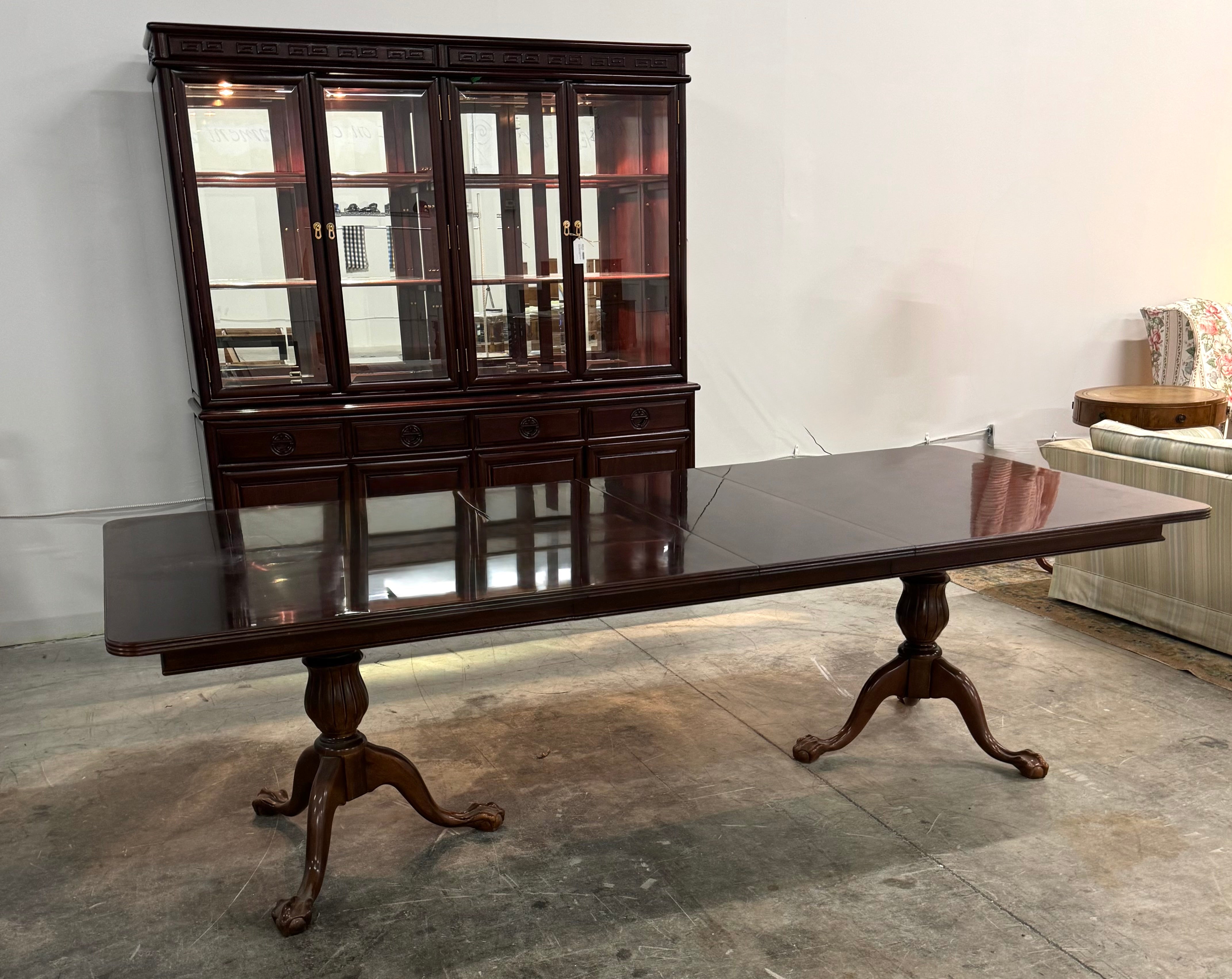 Chippendale Style Dining Table