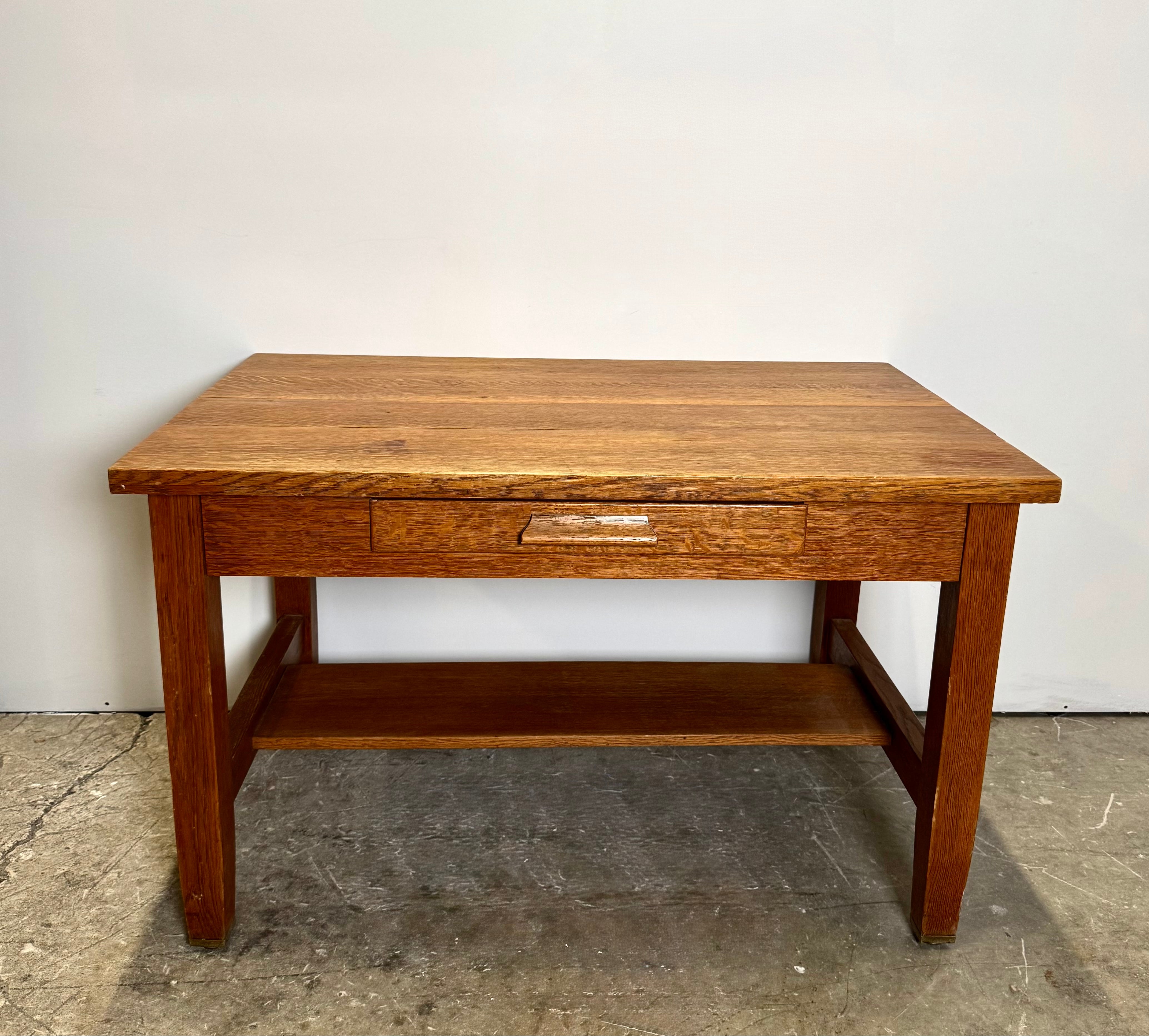 Mission Oak Desk