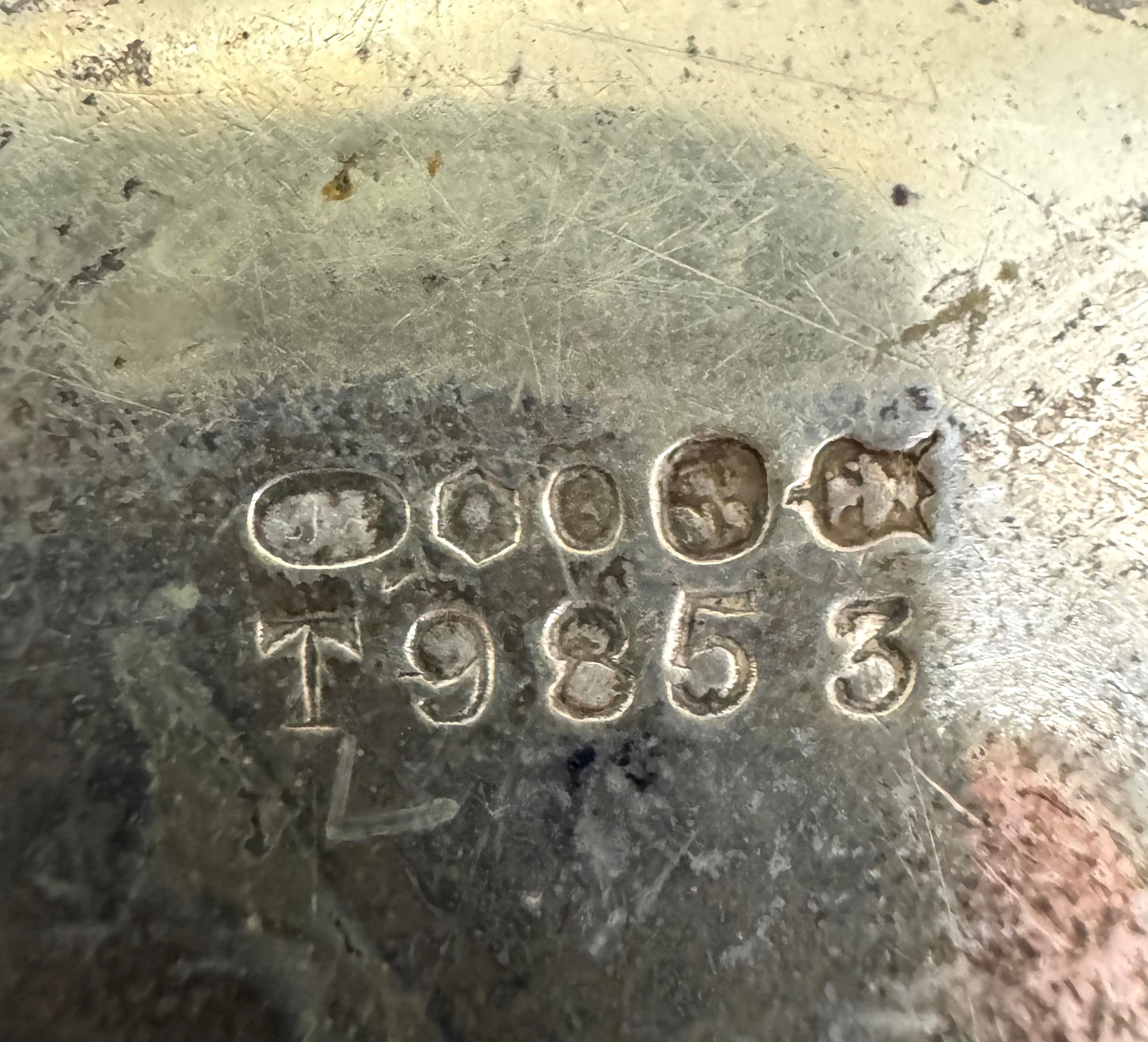 Beaded Silver Serving Dish