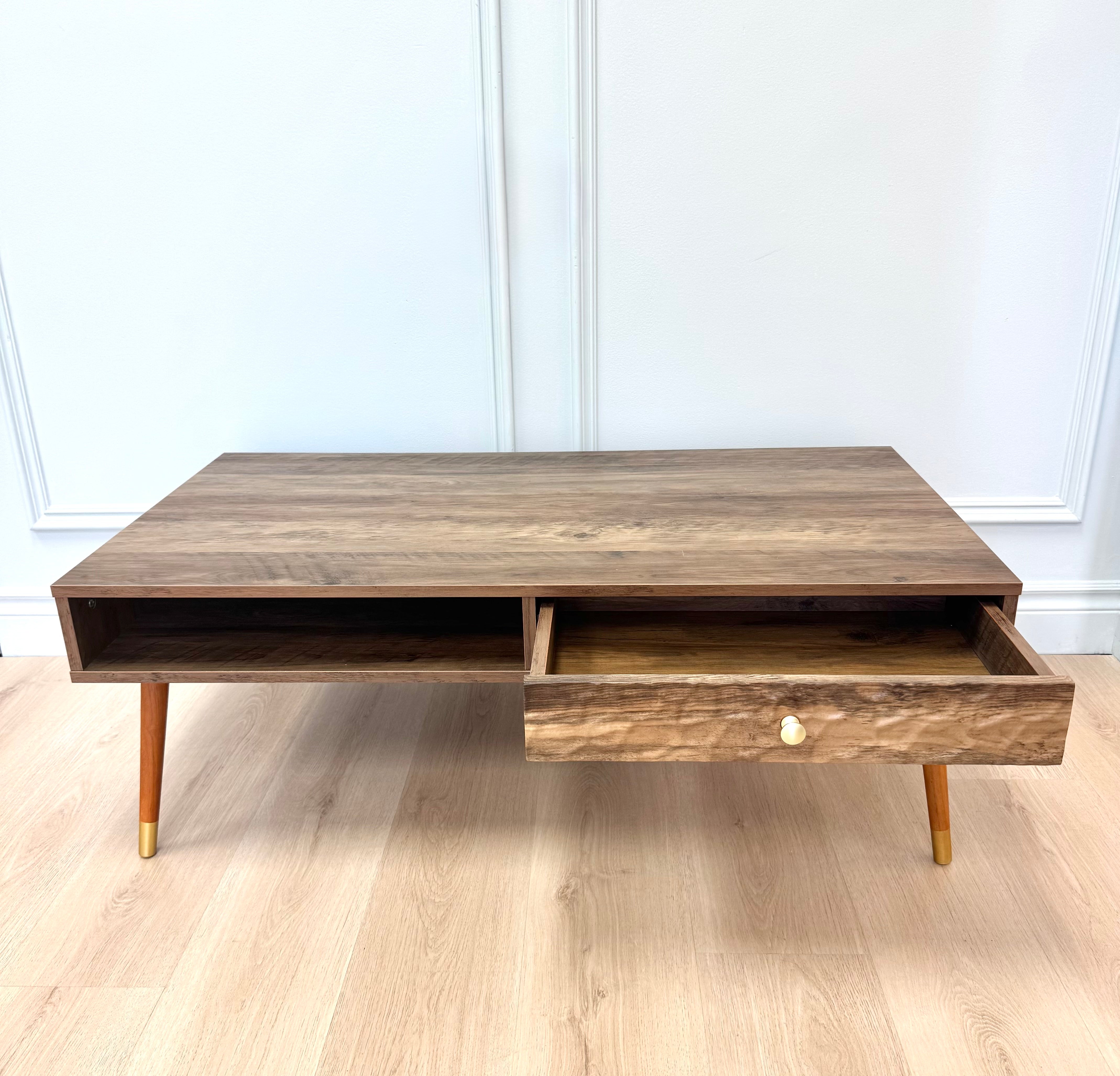 Walnut Laminate Coffee Table