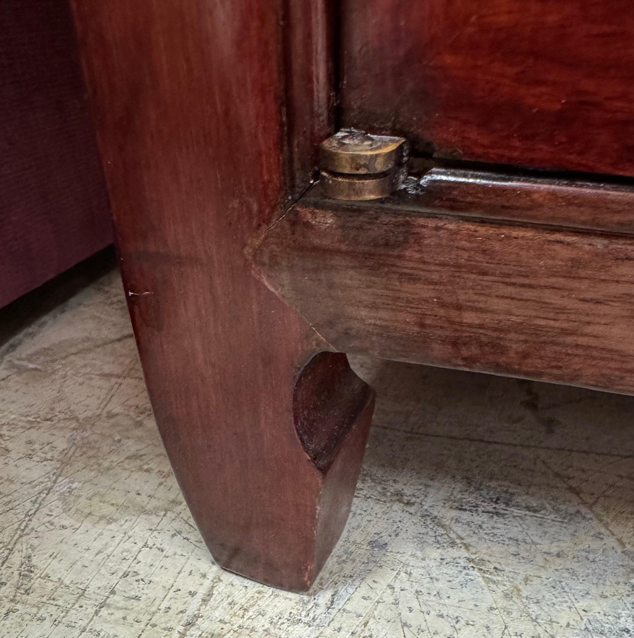 Asian-inspired Rosewood Side Table