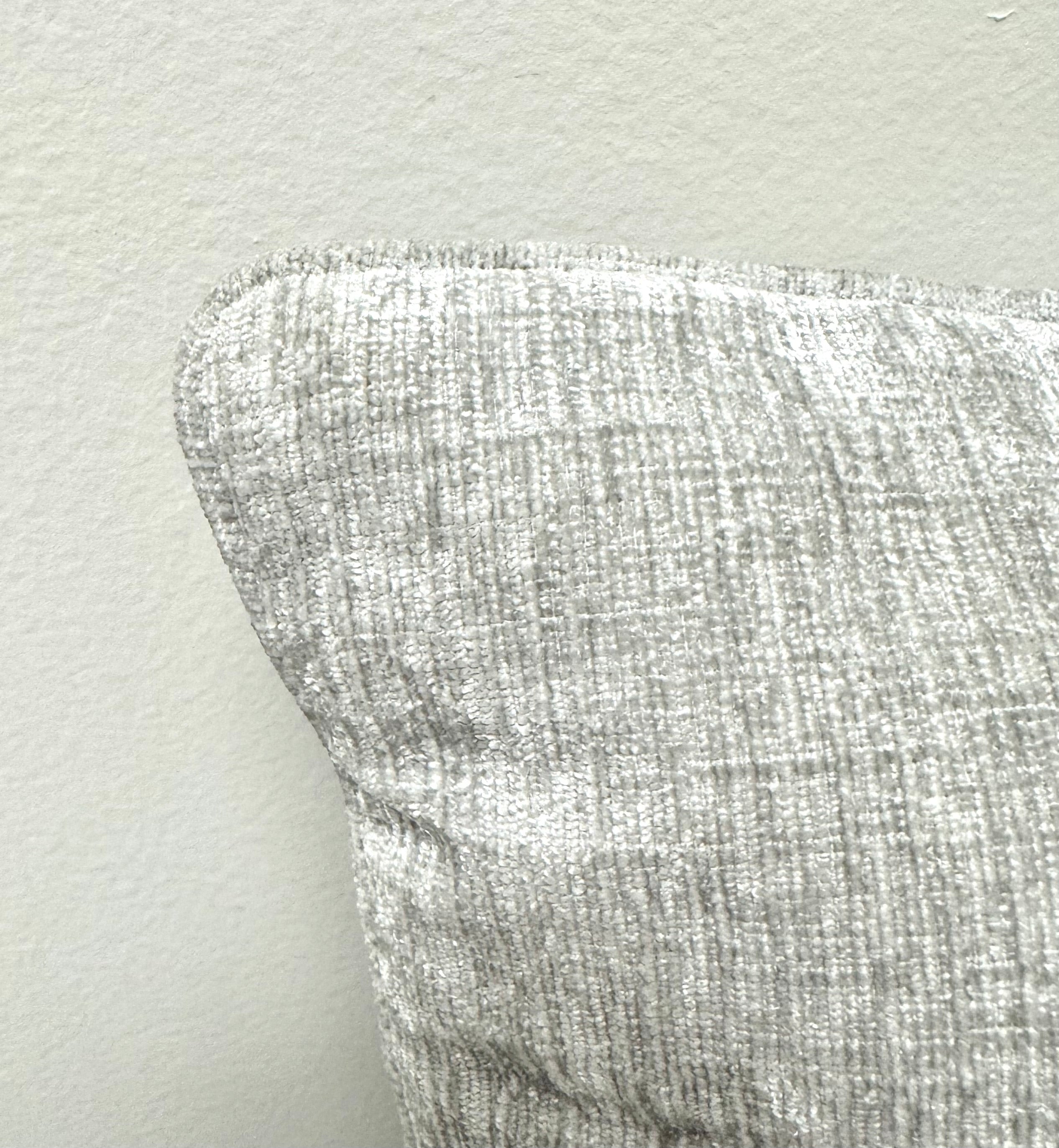 URBAN BARN Silver 21" x 11" Pillow