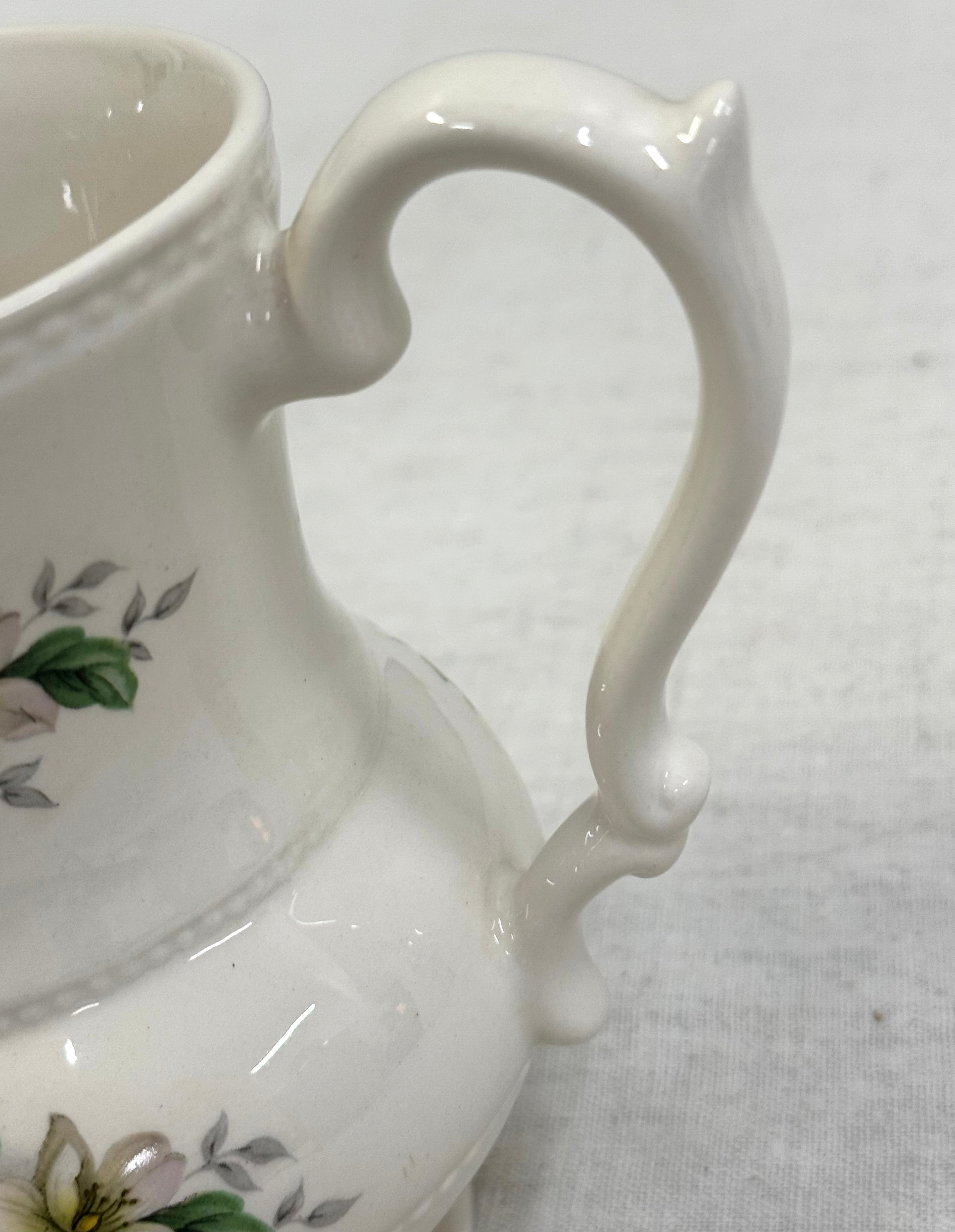Vintage Dogwood 6" Porcelain Pitcher