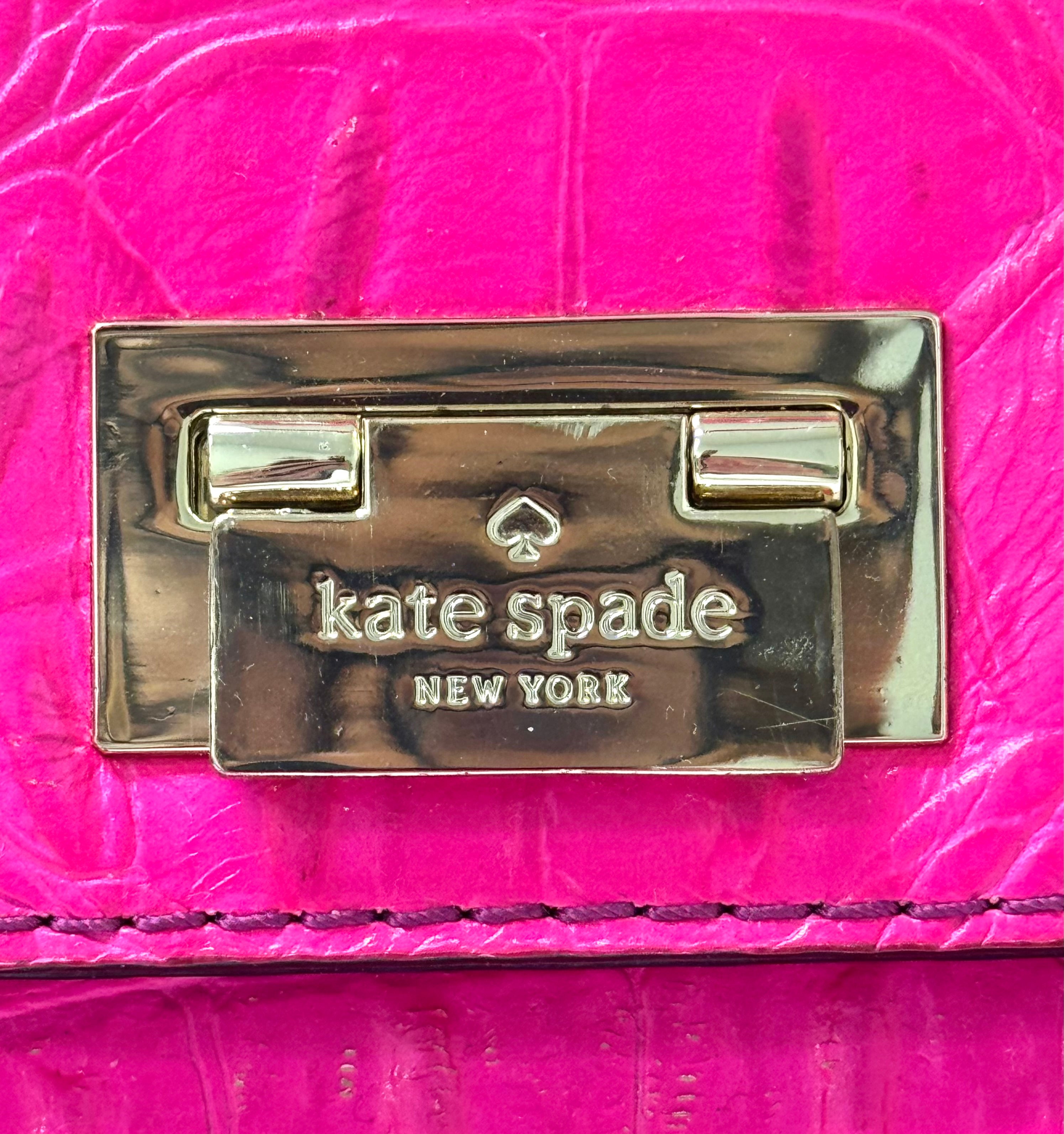 KATE SPADE 'Sinclair Orchard Valley' Pink Sapphire Handbag