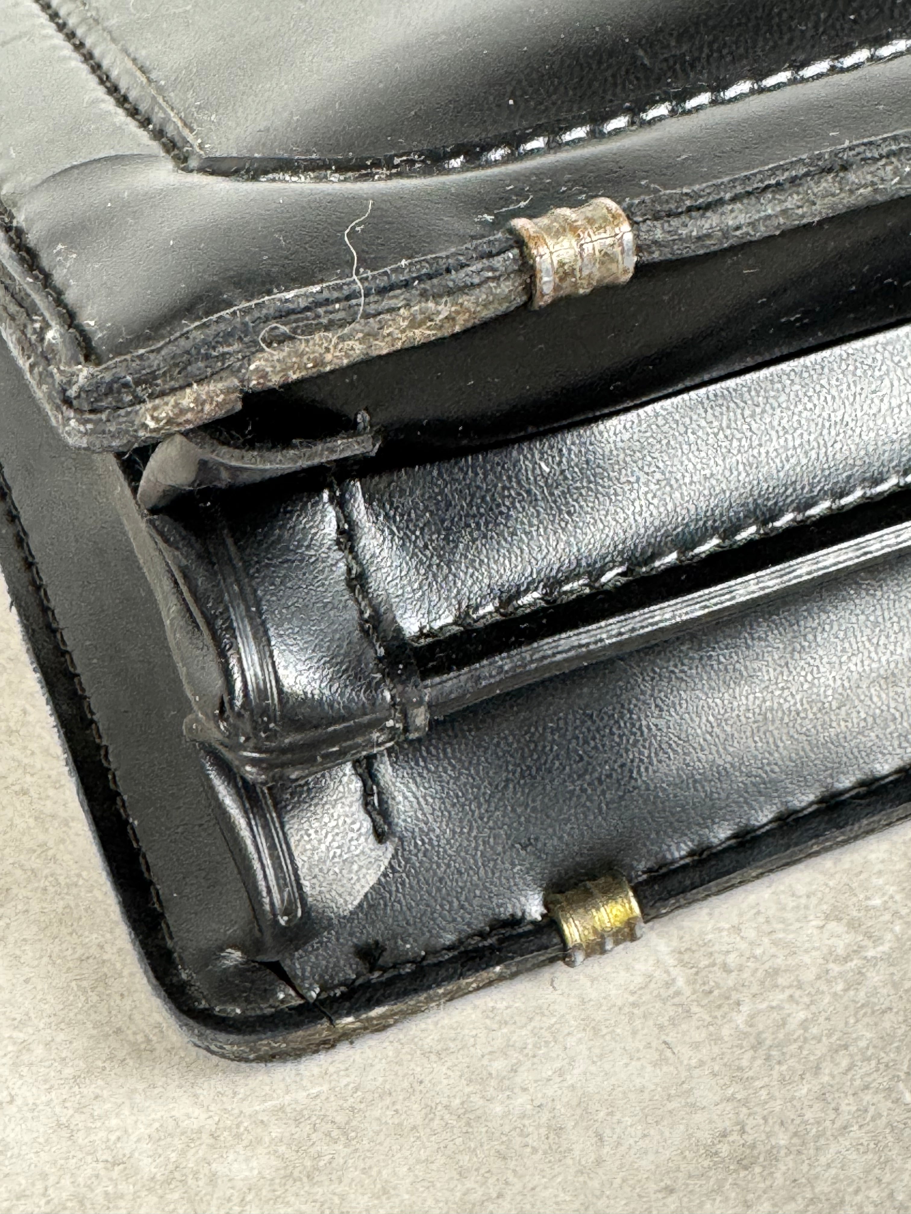 Black Leather Briefcase