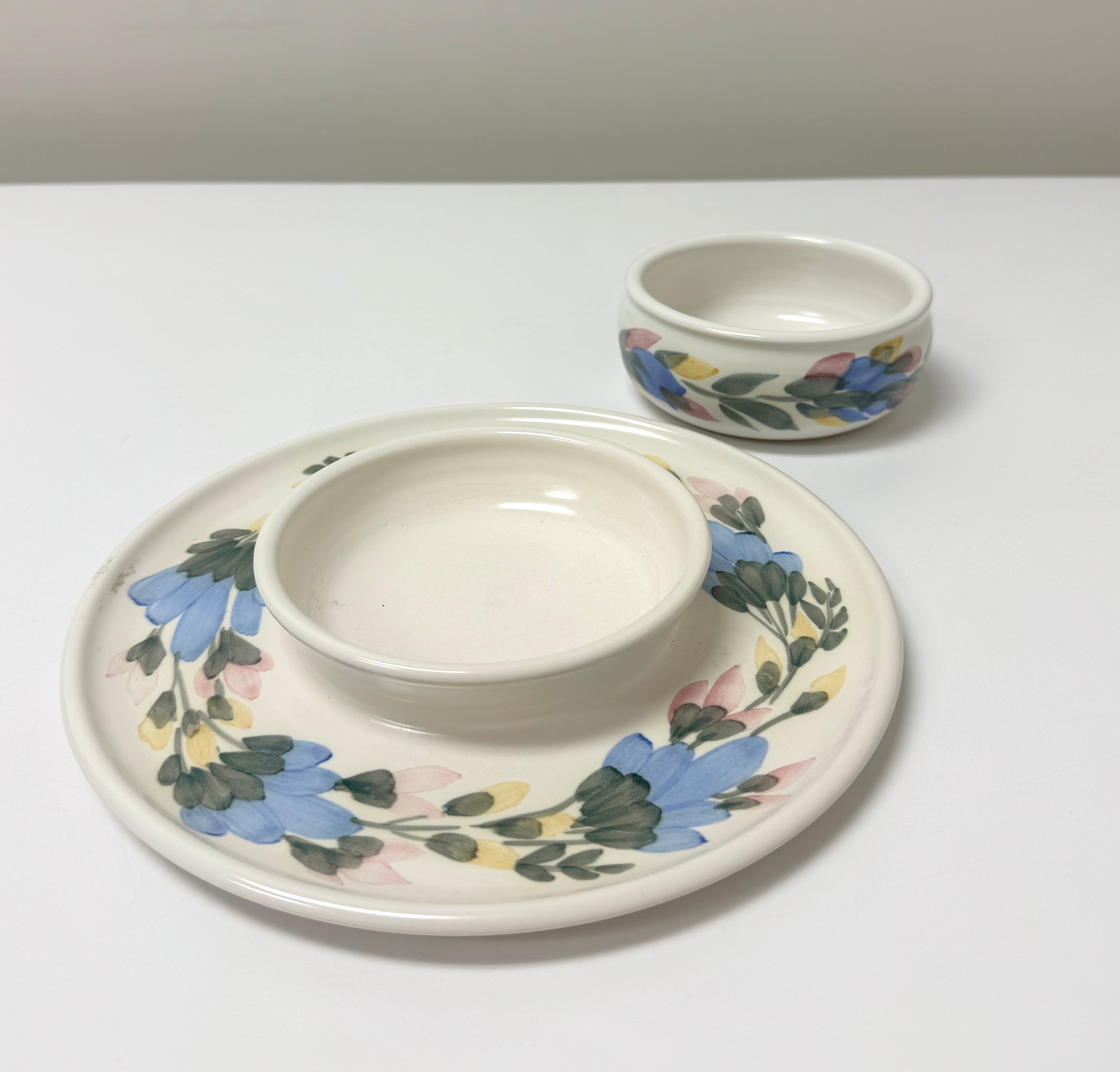 Clayworks Pottery Crudite Serving Set