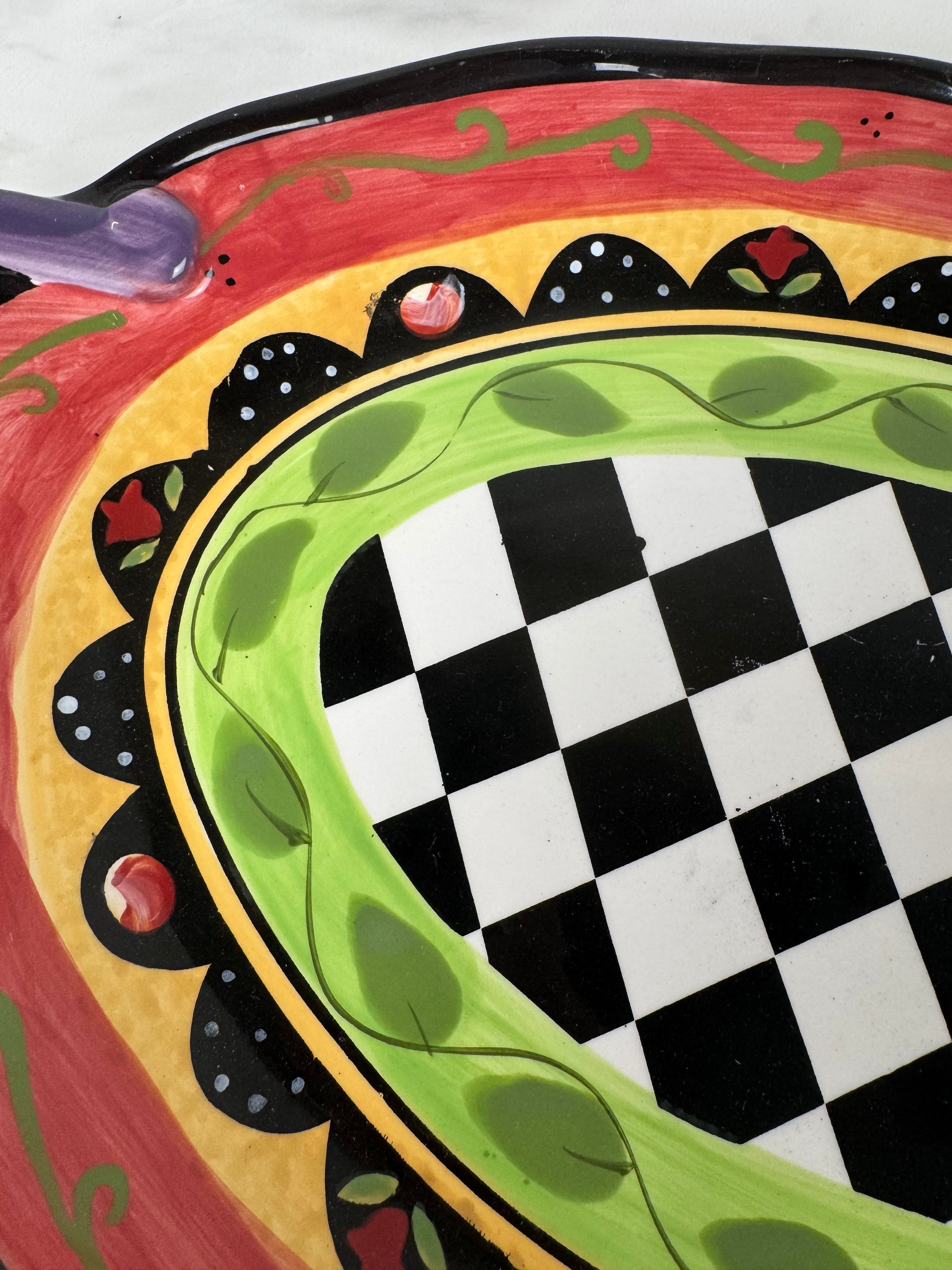 Checkerboard Serving Platter