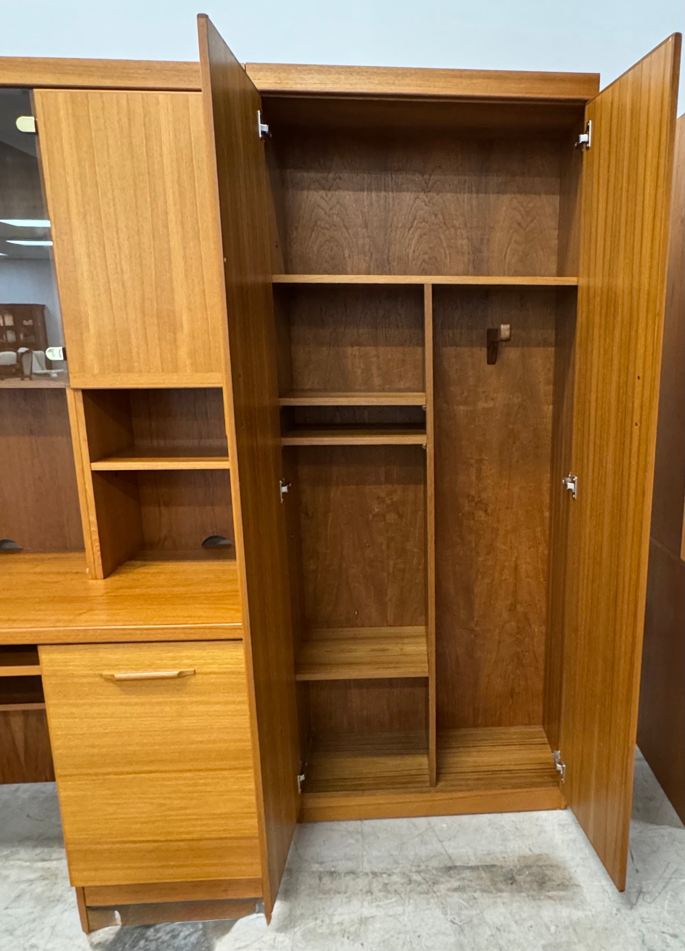 Vintage MCM Teak Office System