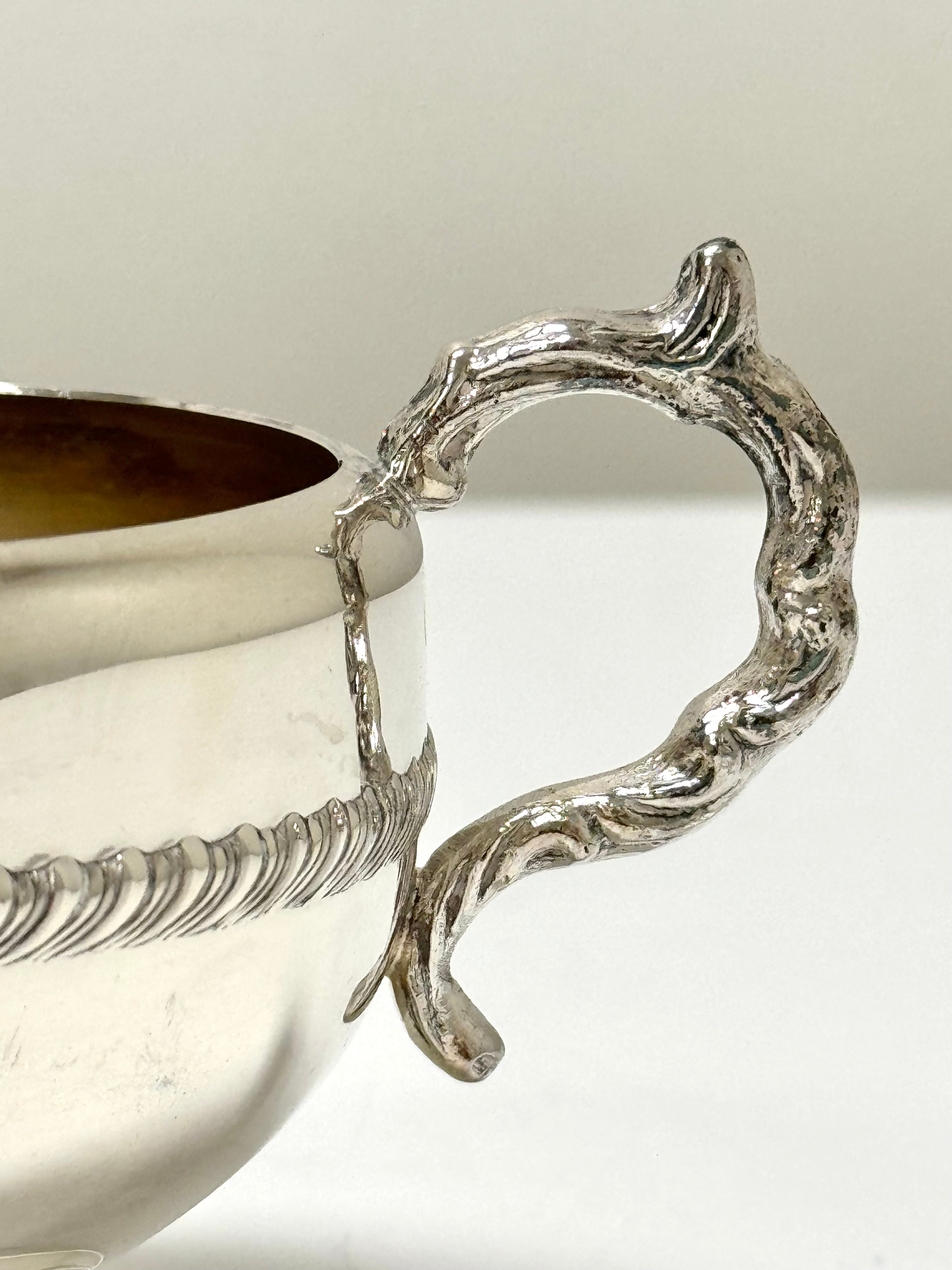 Vintage Silverplate Cream & Sugar