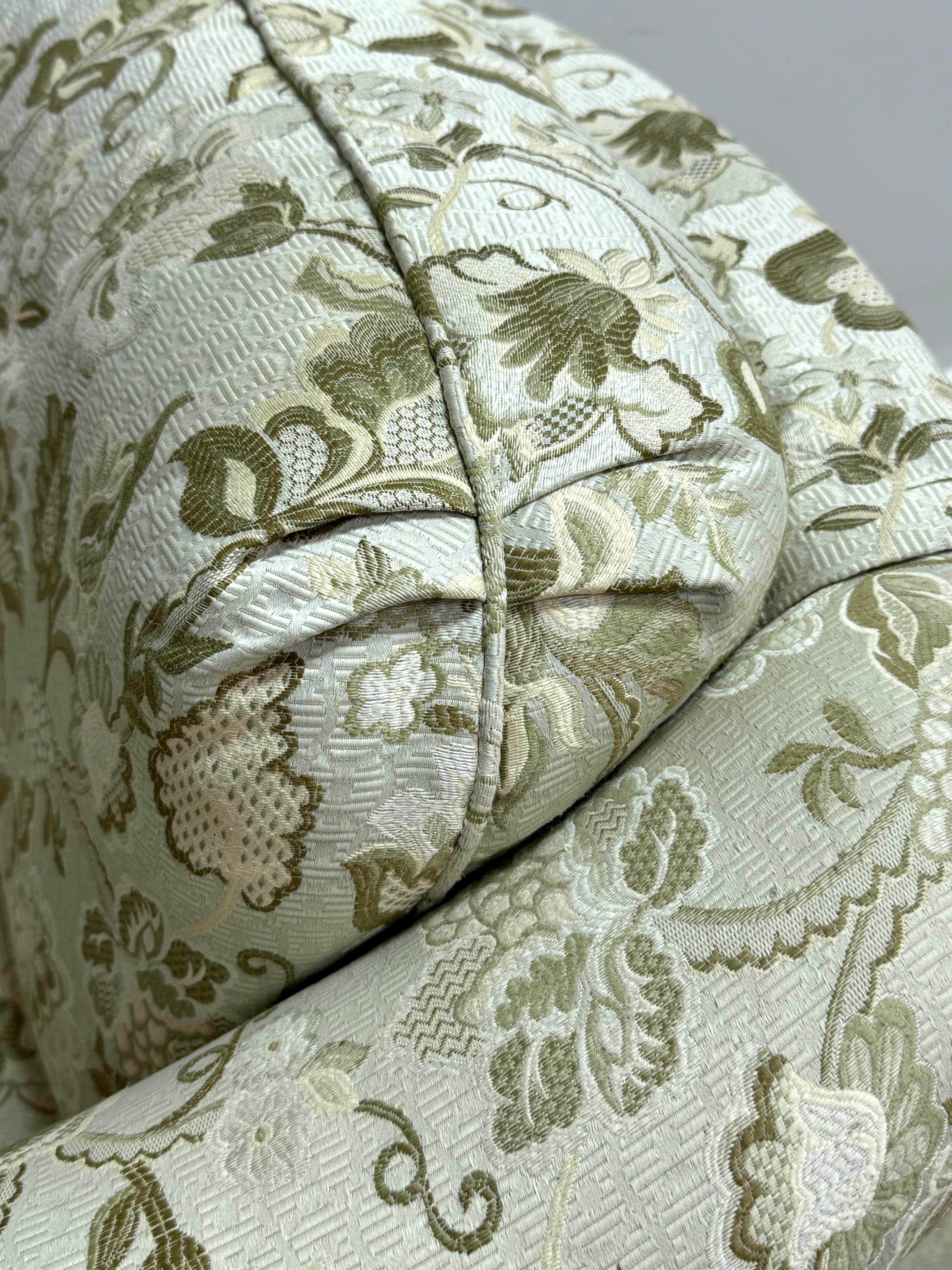 SKLAR PEPPLER Green Damask Chair