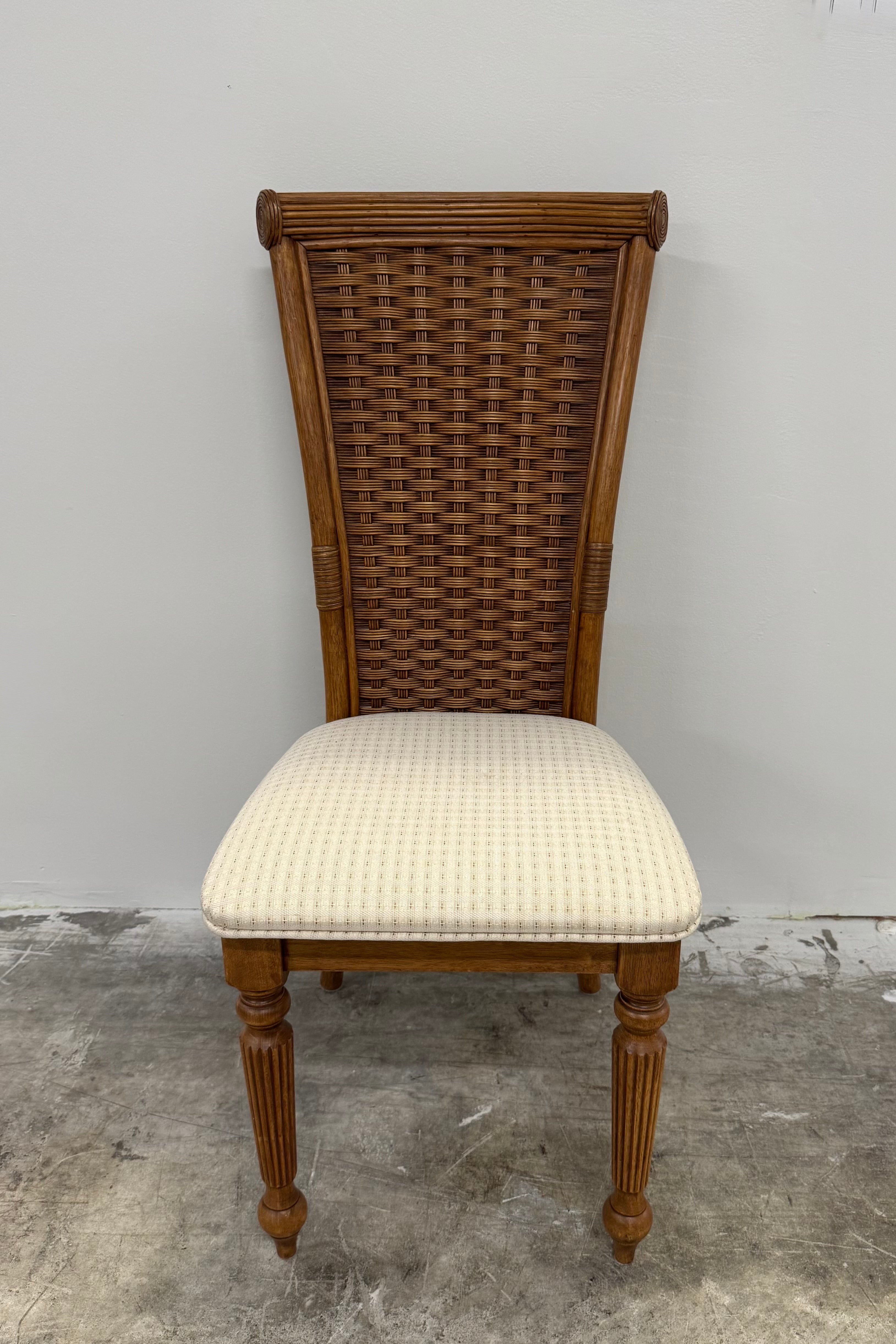 Rattan and Cane Chair