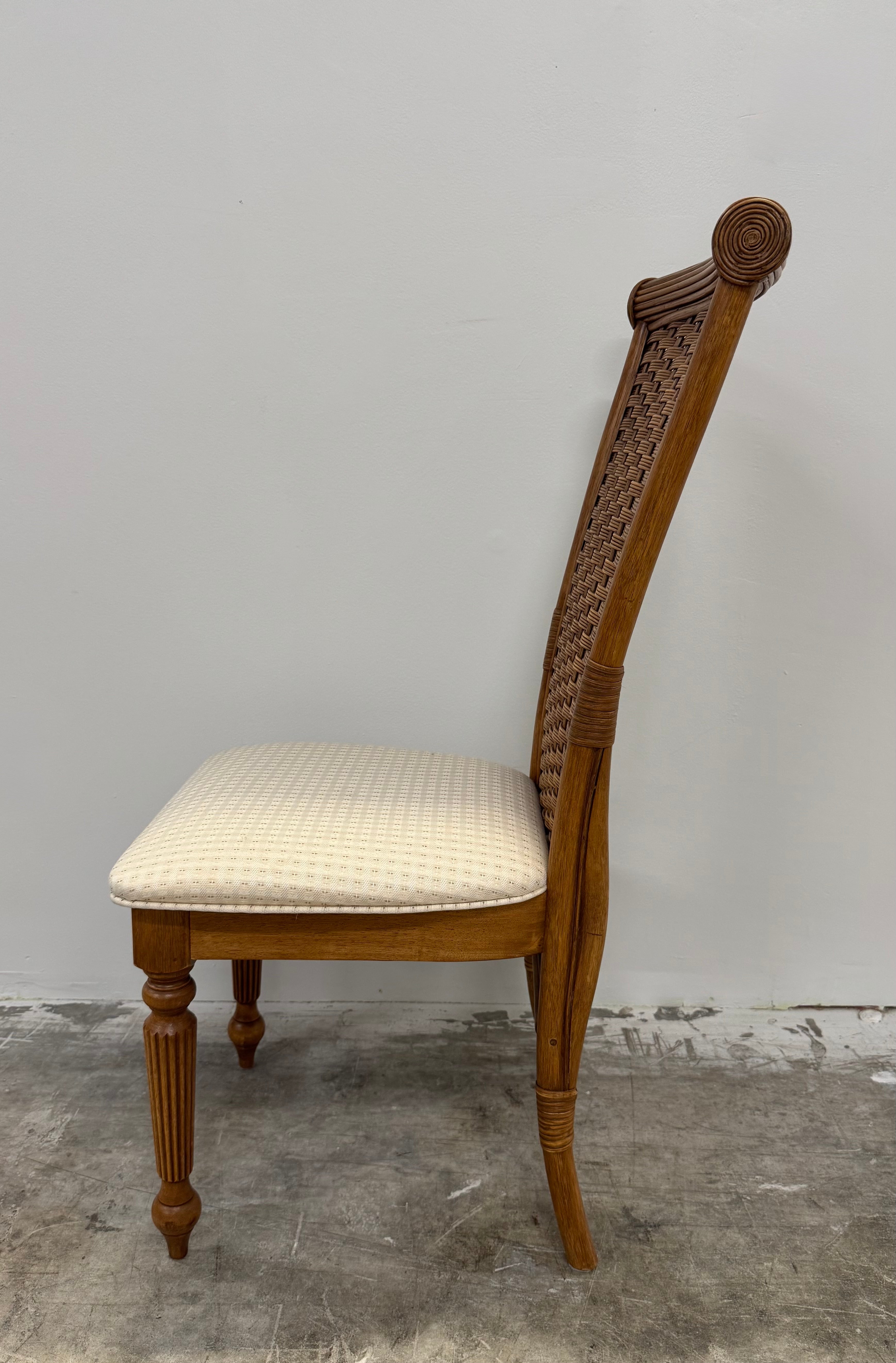 Rattan and Cane Chair