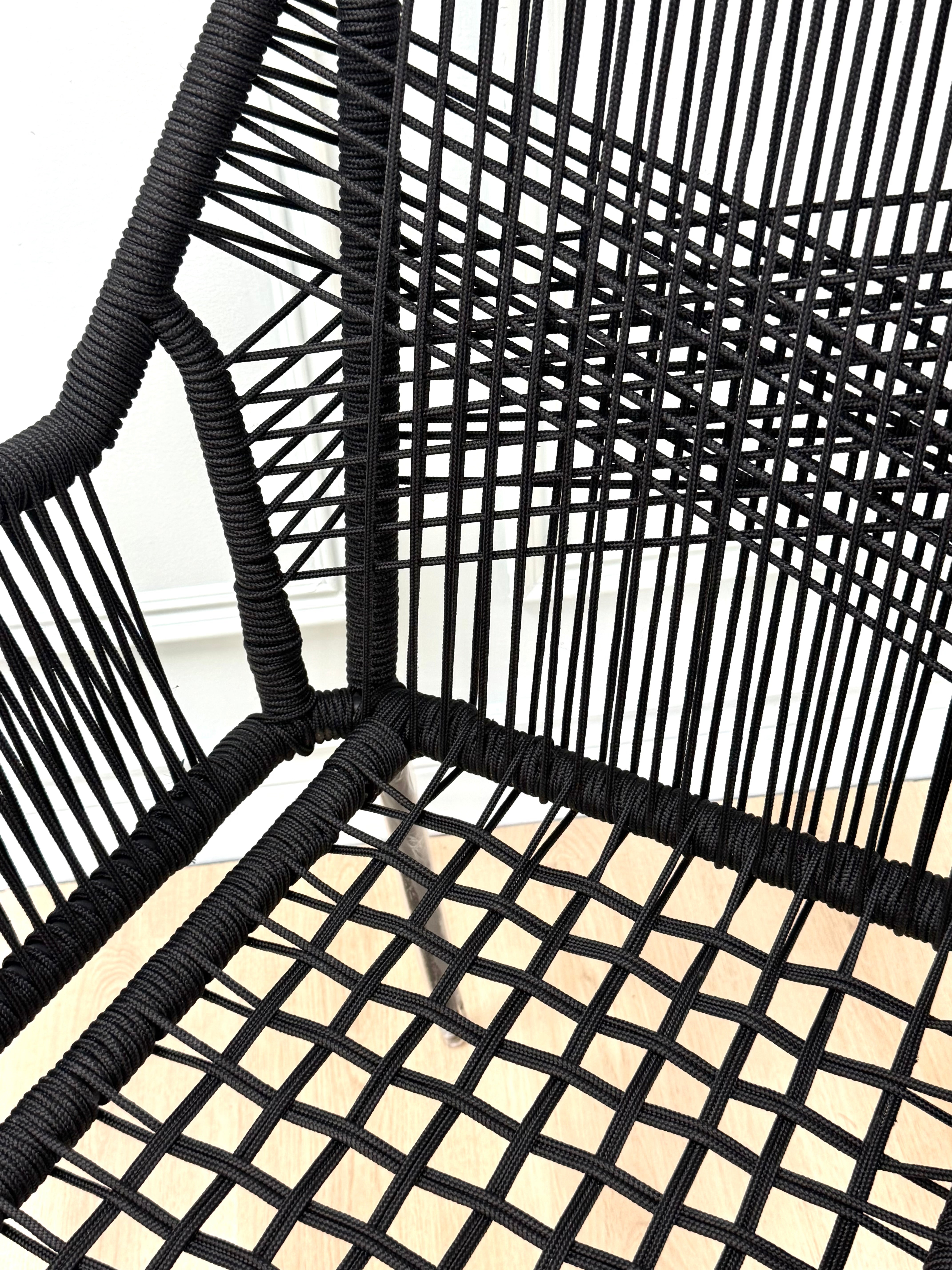 NEW COLIN + JUSTIN Woven Rope Chair