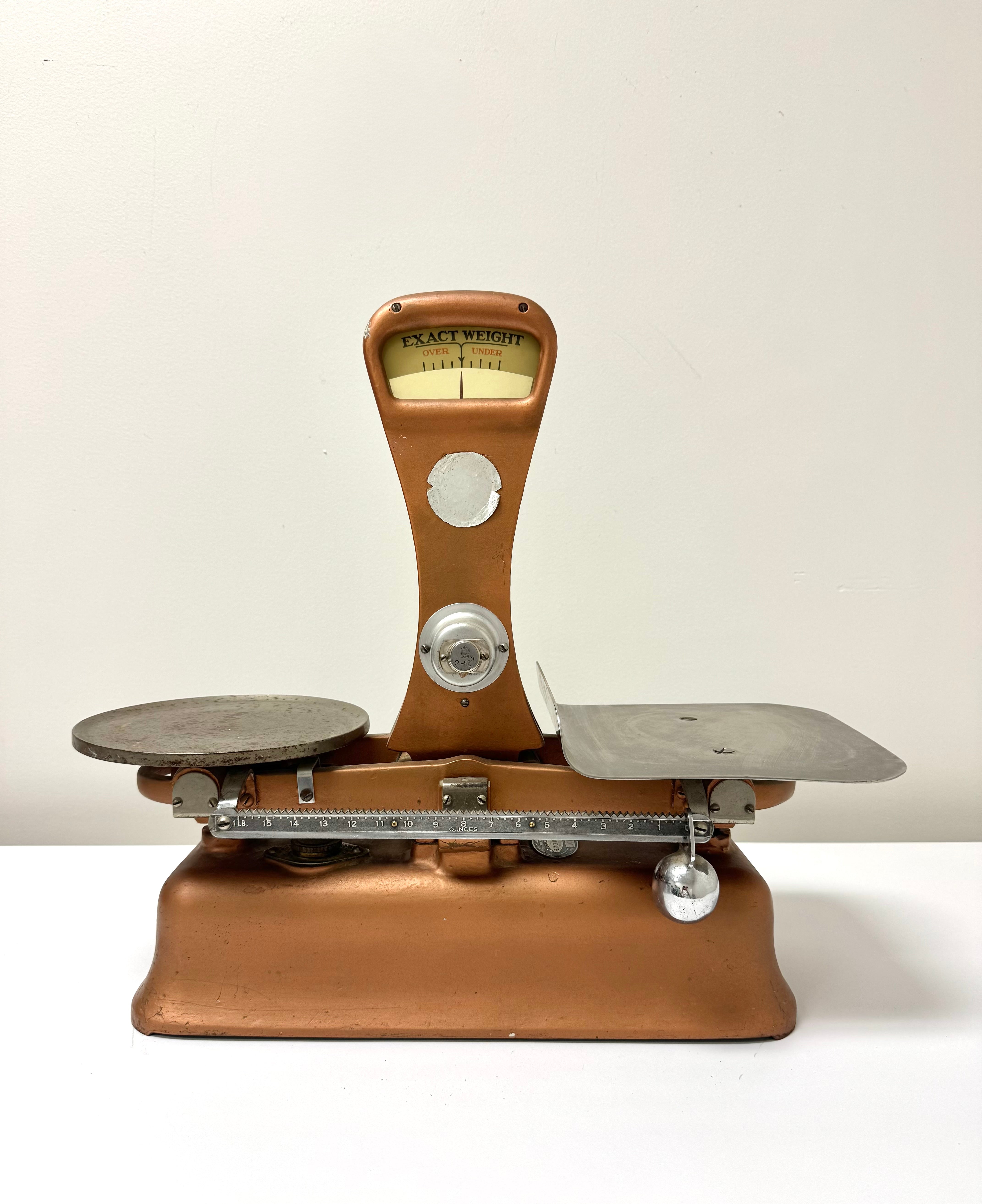 Antique EXACT WEIGHT Mercantile Scale