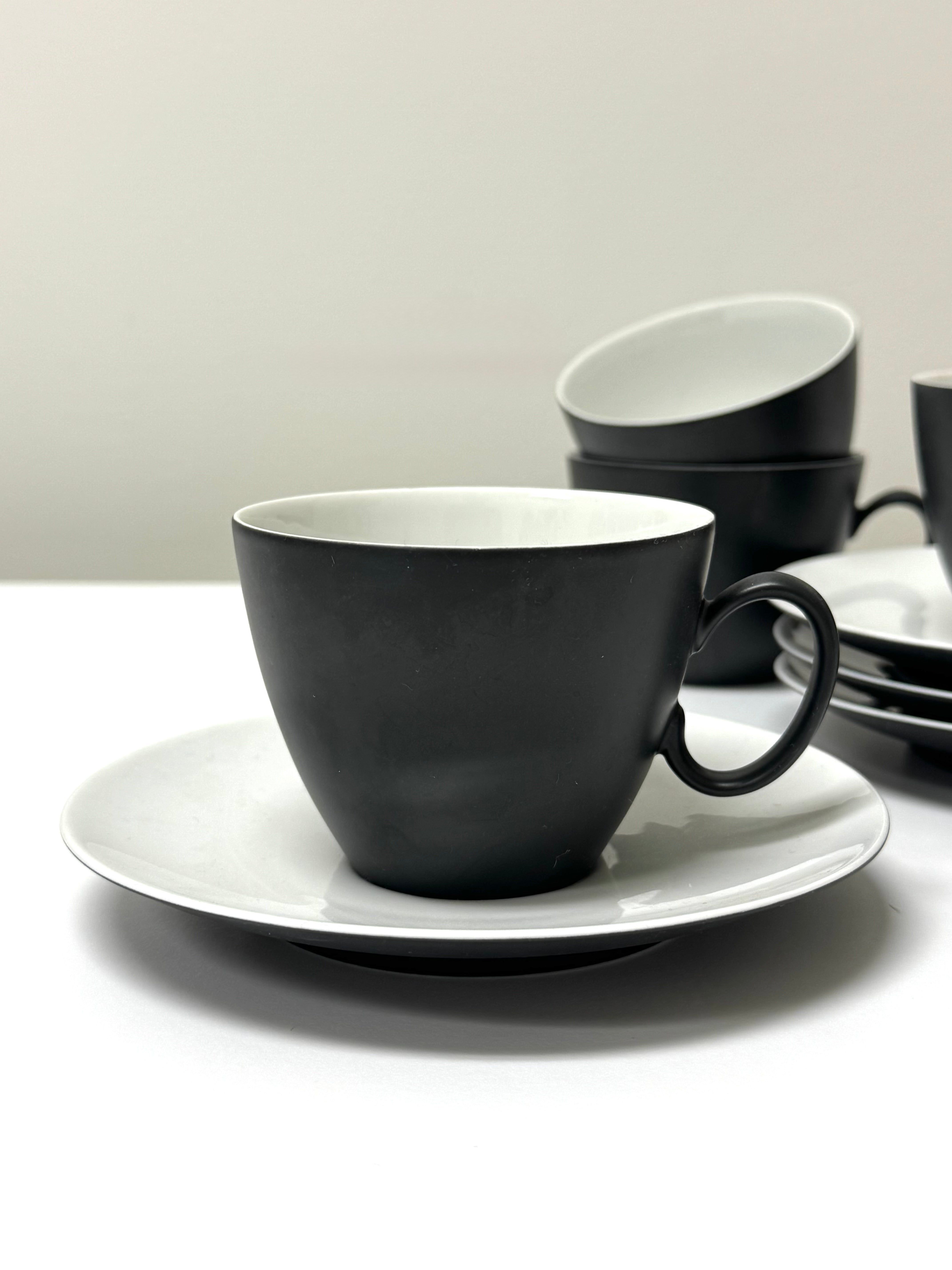 Vintage THOMAS 'Continental' Cups & Saucers Set of 4