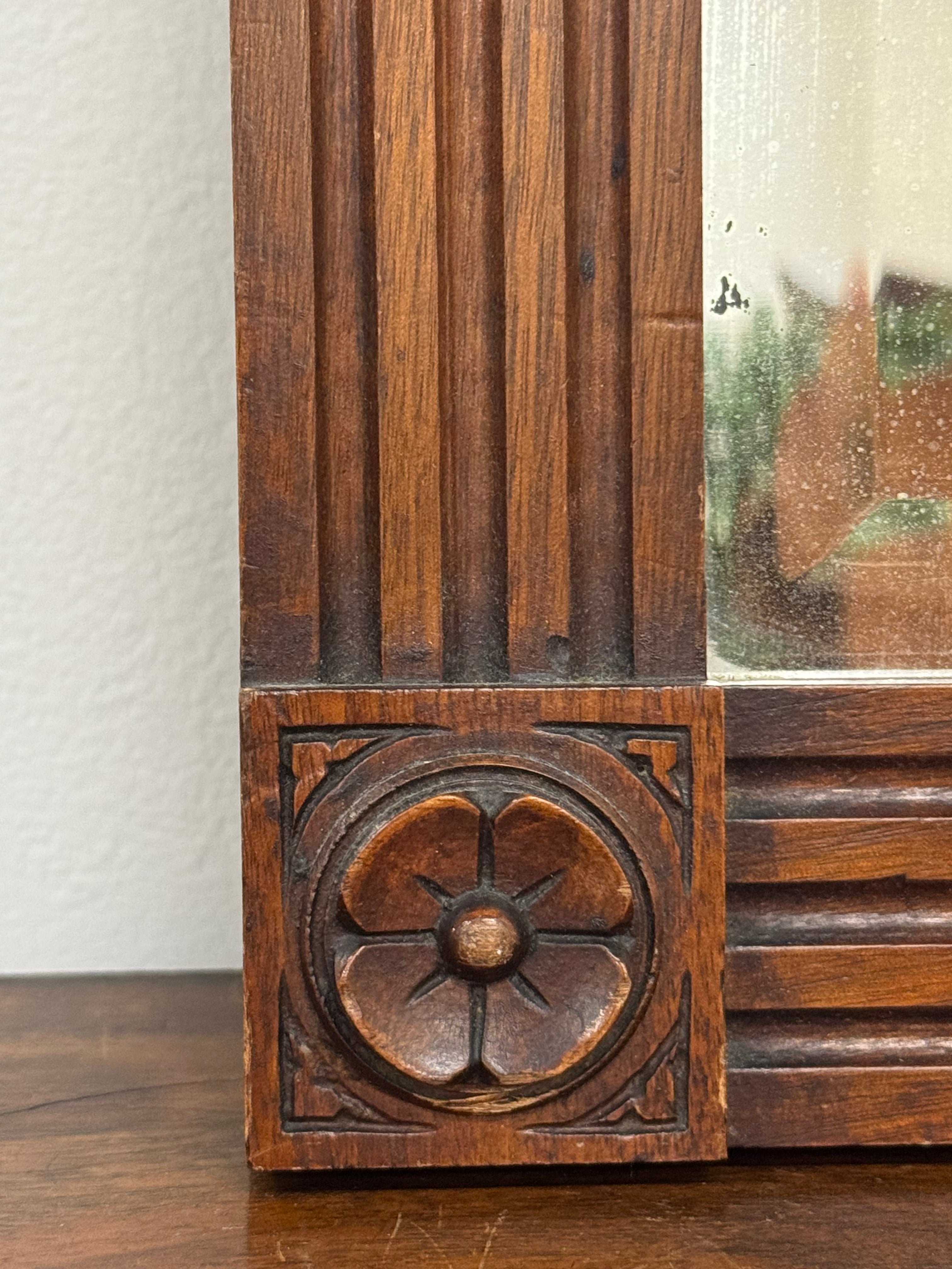 Vintage Washstand with Mirror