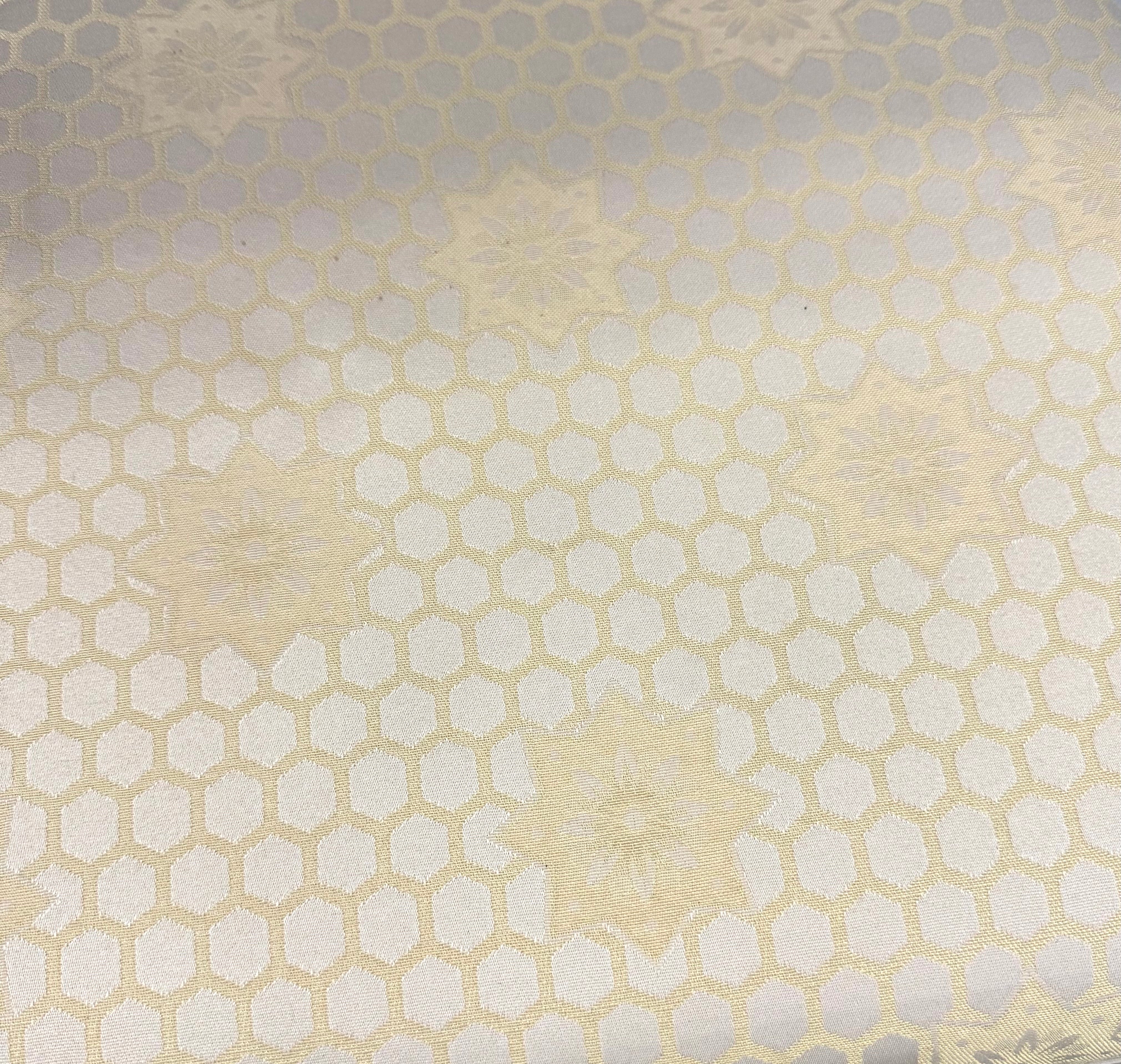 Golden Yellow Medallion Chair