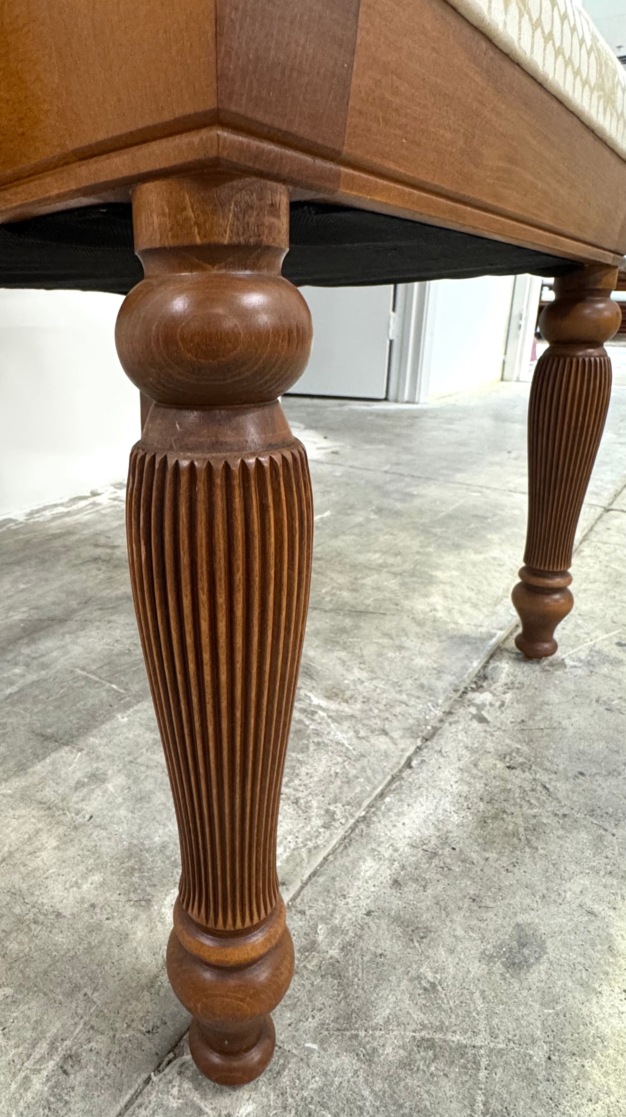 Golden Yellow Medallion Arm Chair