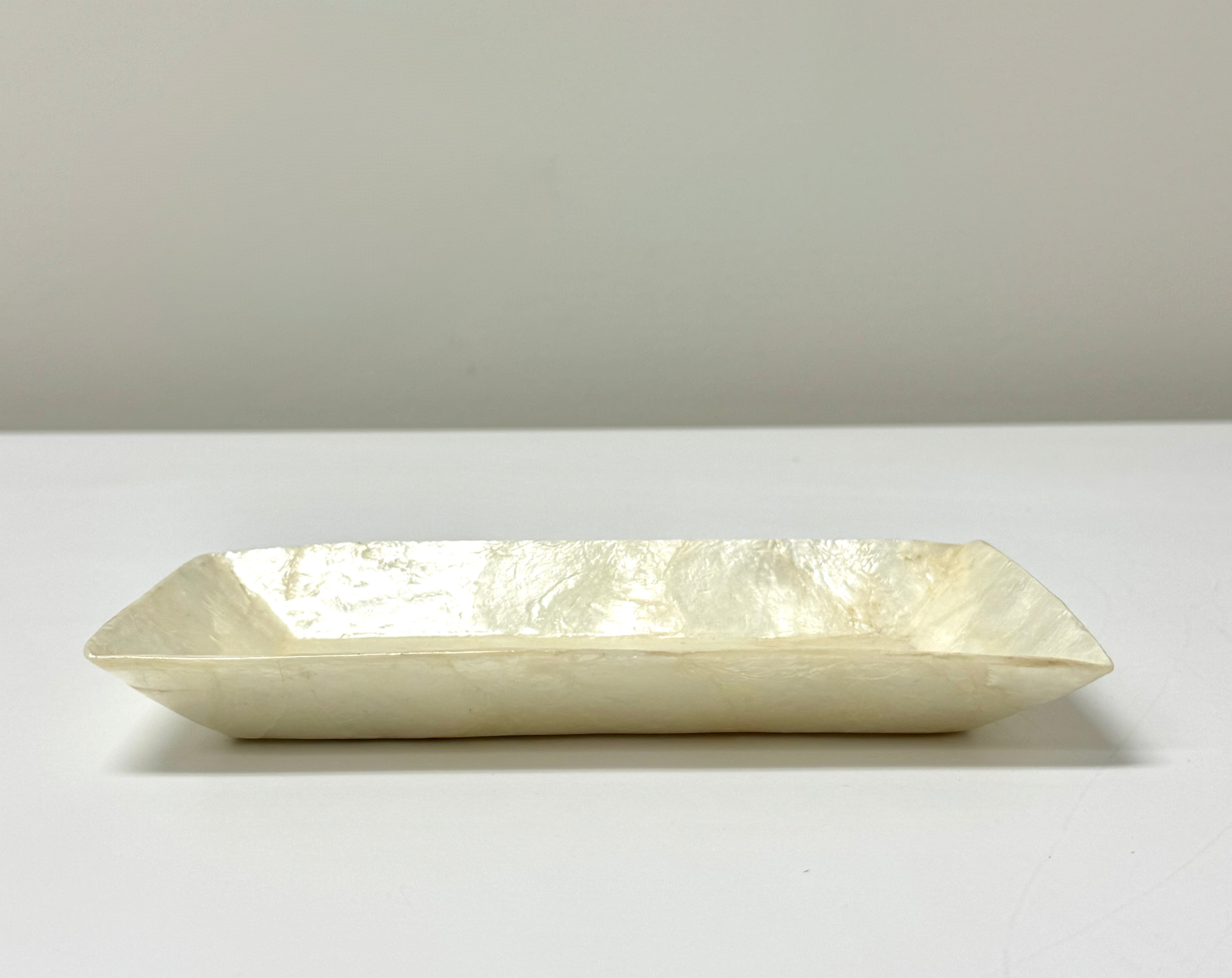 Capiz Small Tray