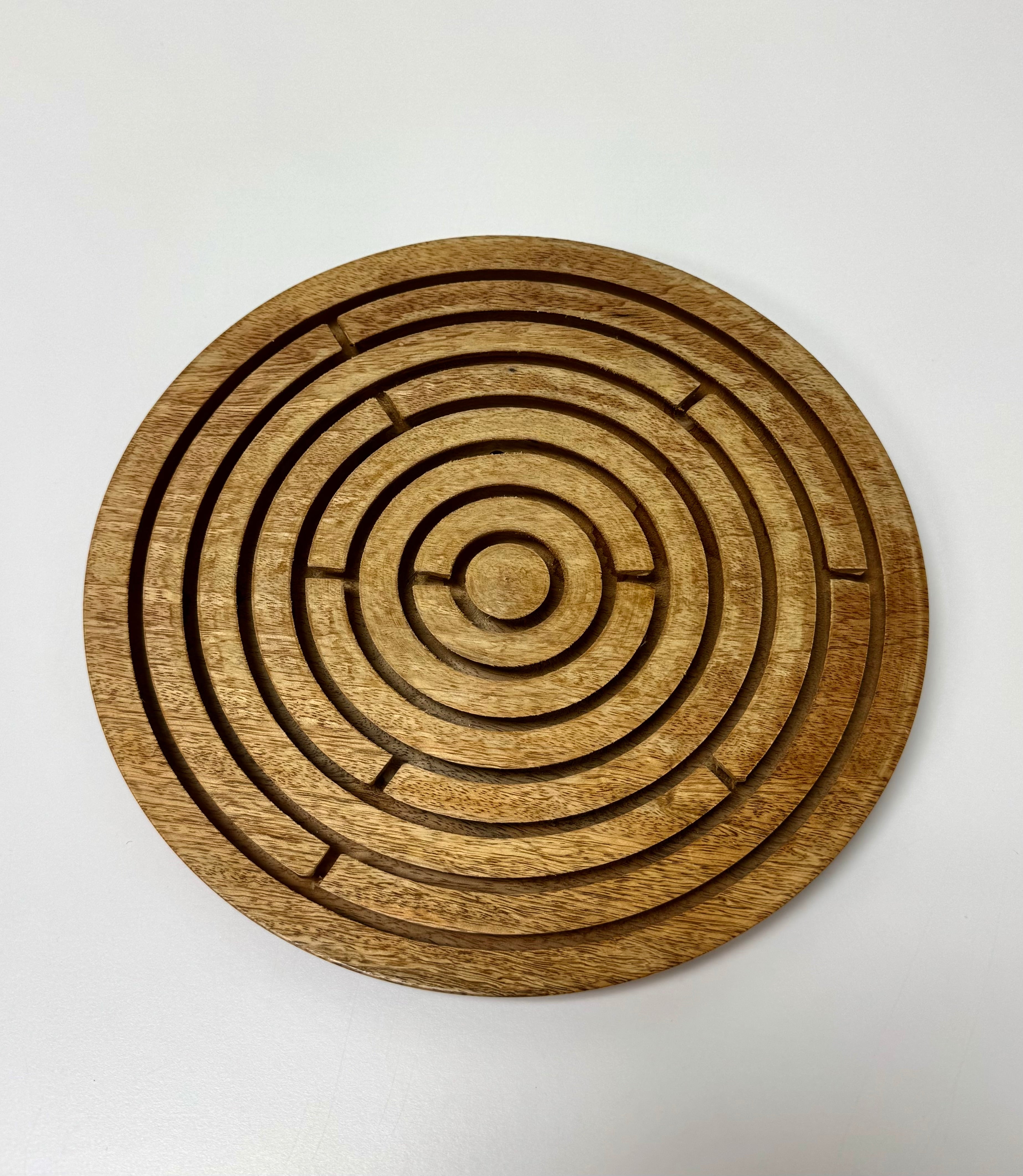 Wooden Labyrinth Ball Game