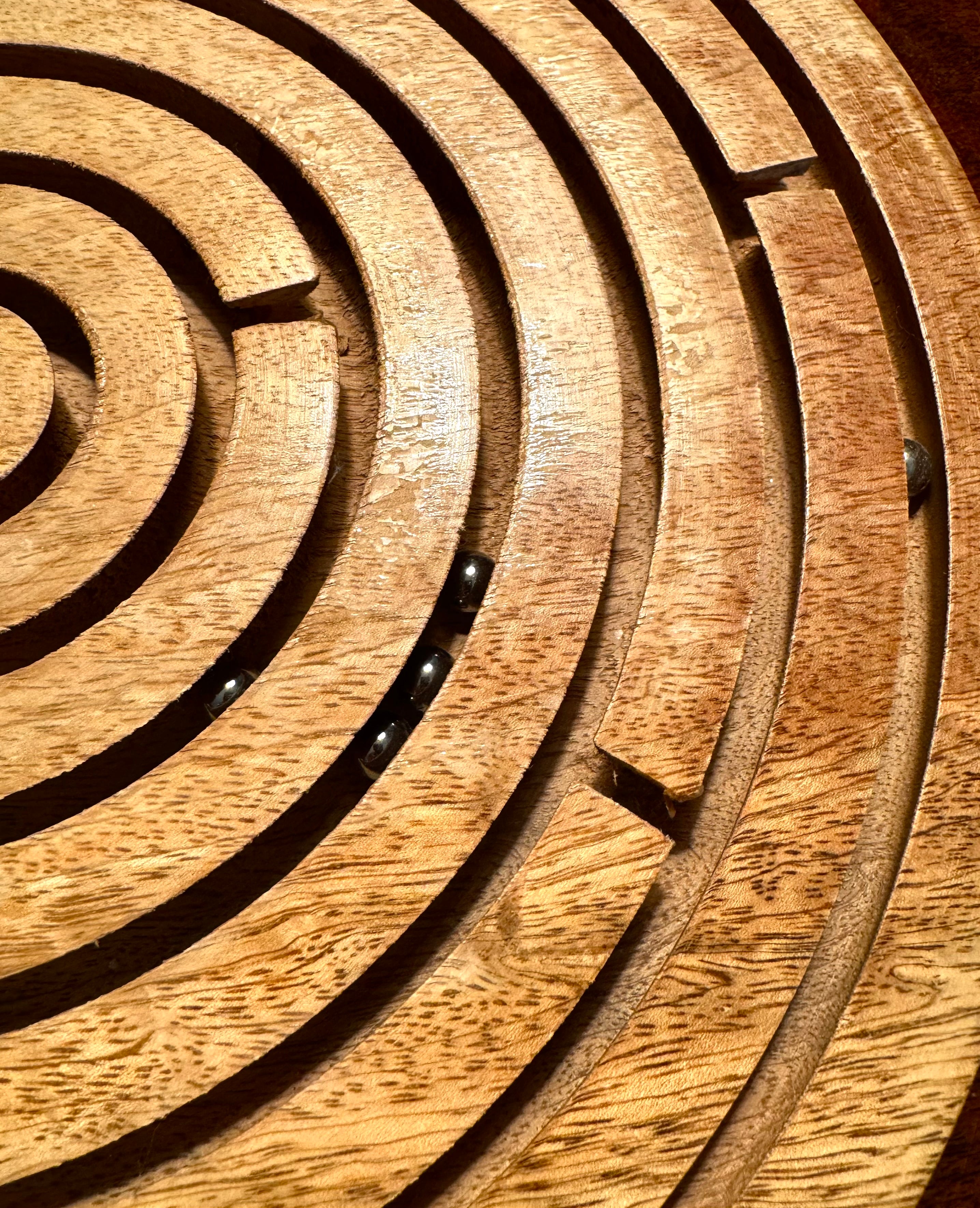 Wooden Labyrinth Ball Game