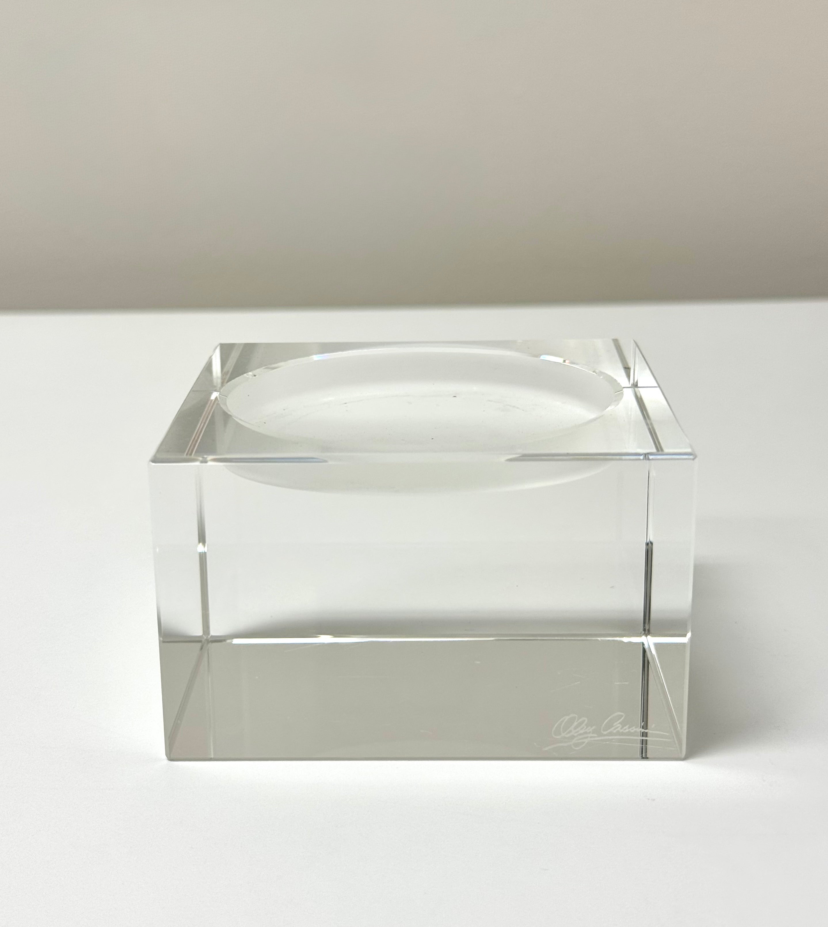 OLEG CASSINI 'Pure' Crystal Candle Holder