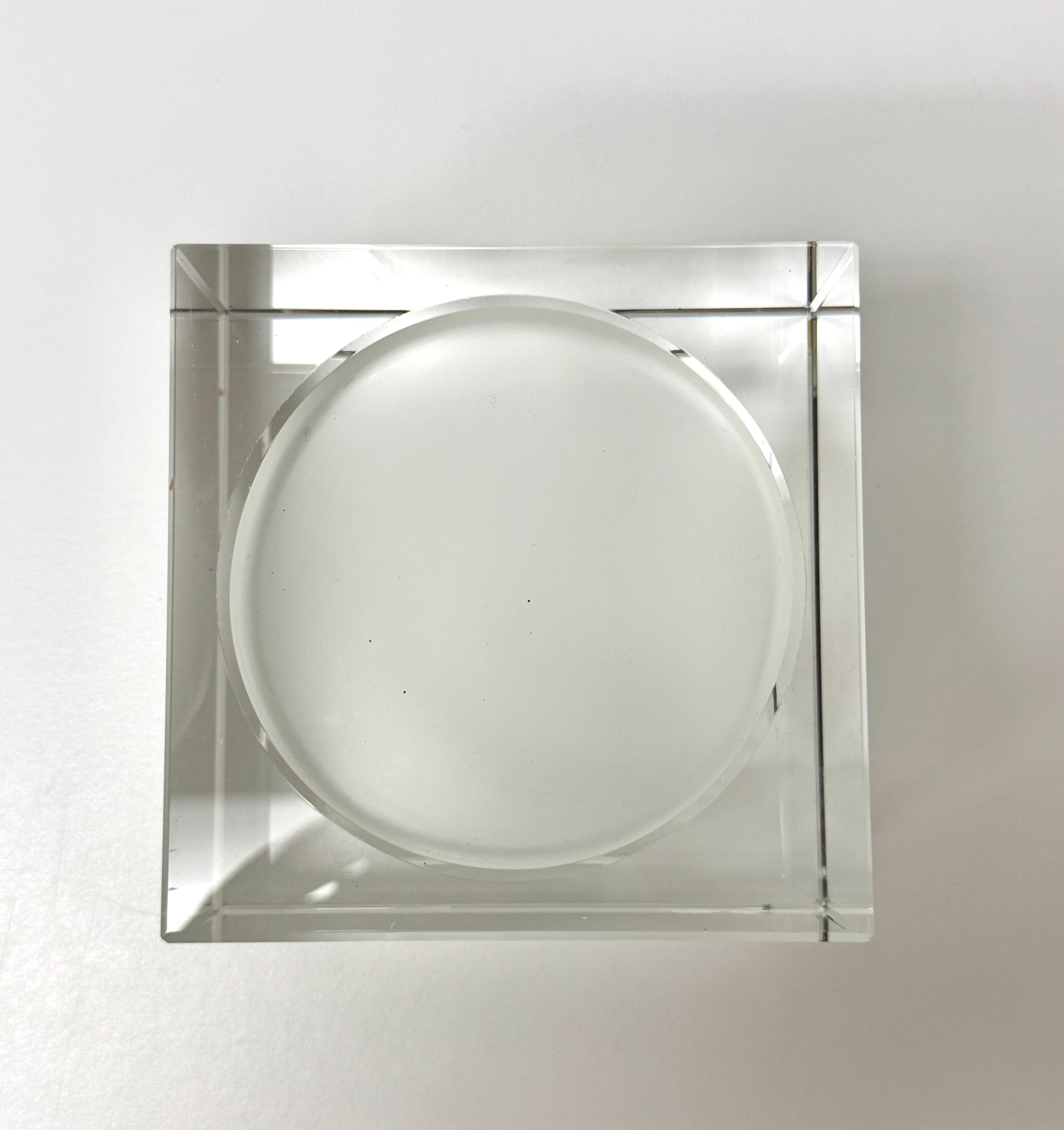 OLEG CASSINI 'Pure' Crystal Candle Holder