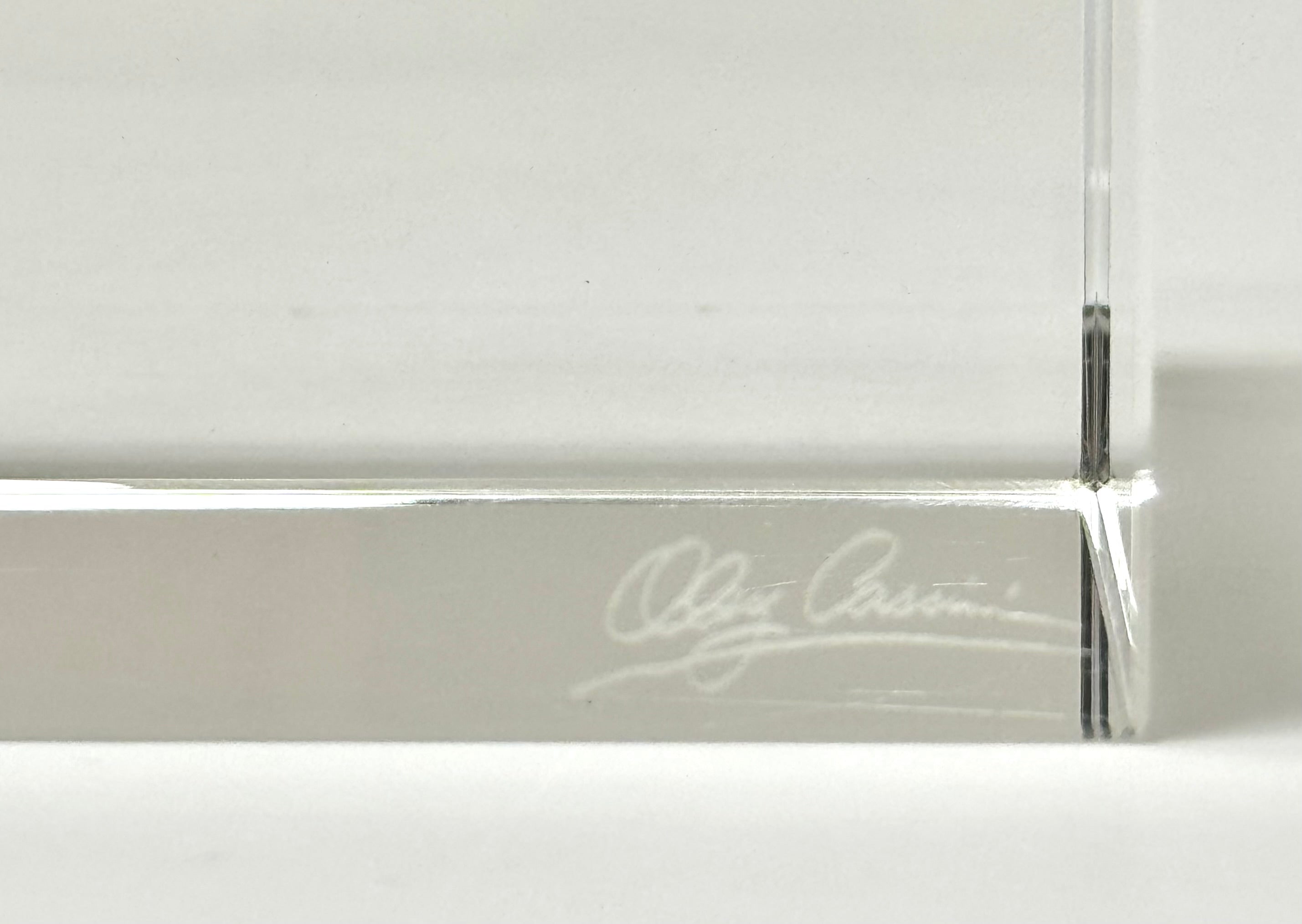 OLEG CASSINI 'Pure' Crystal Candle Holder