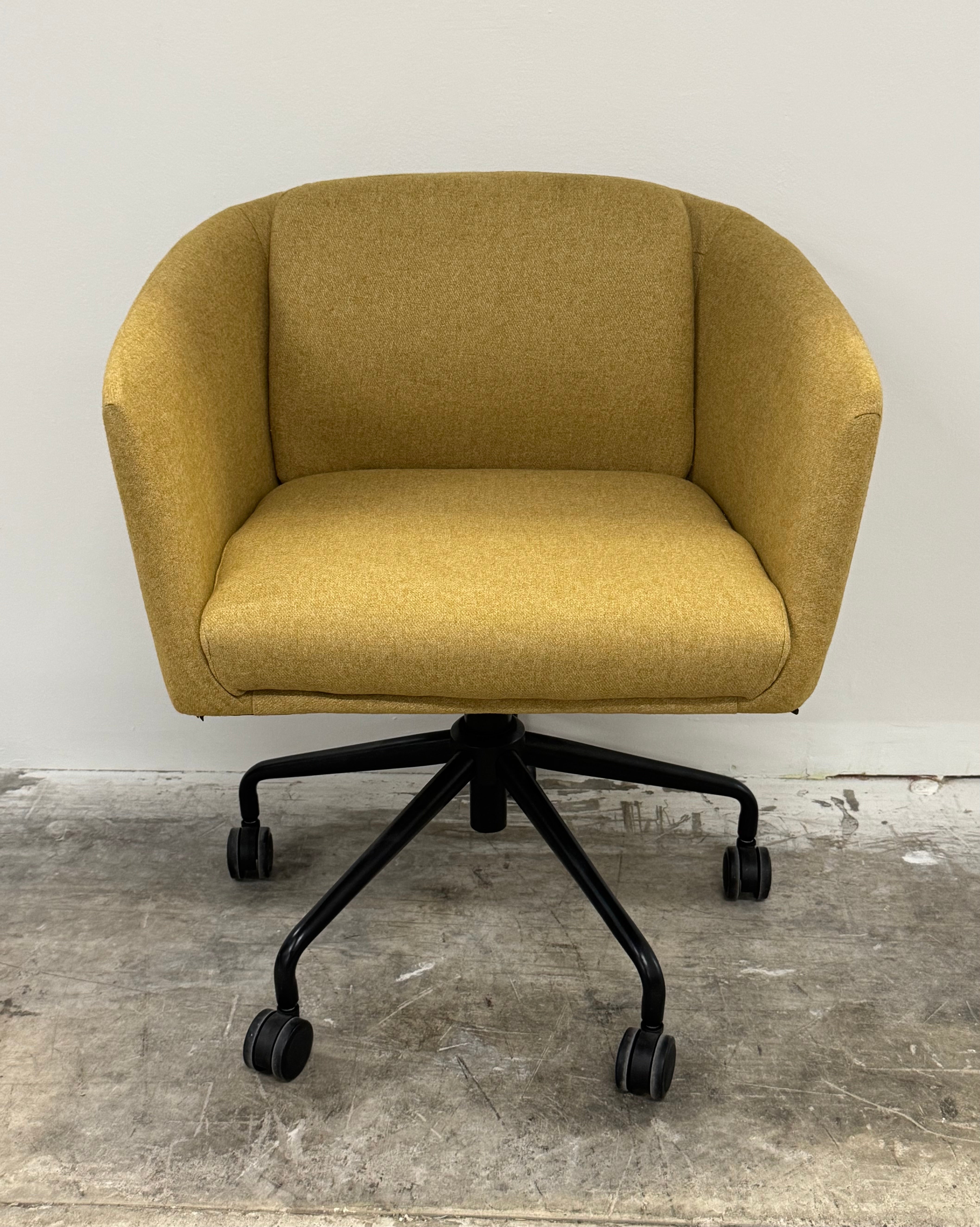 GUS MODERN 'Radius' Mustard Task Chair