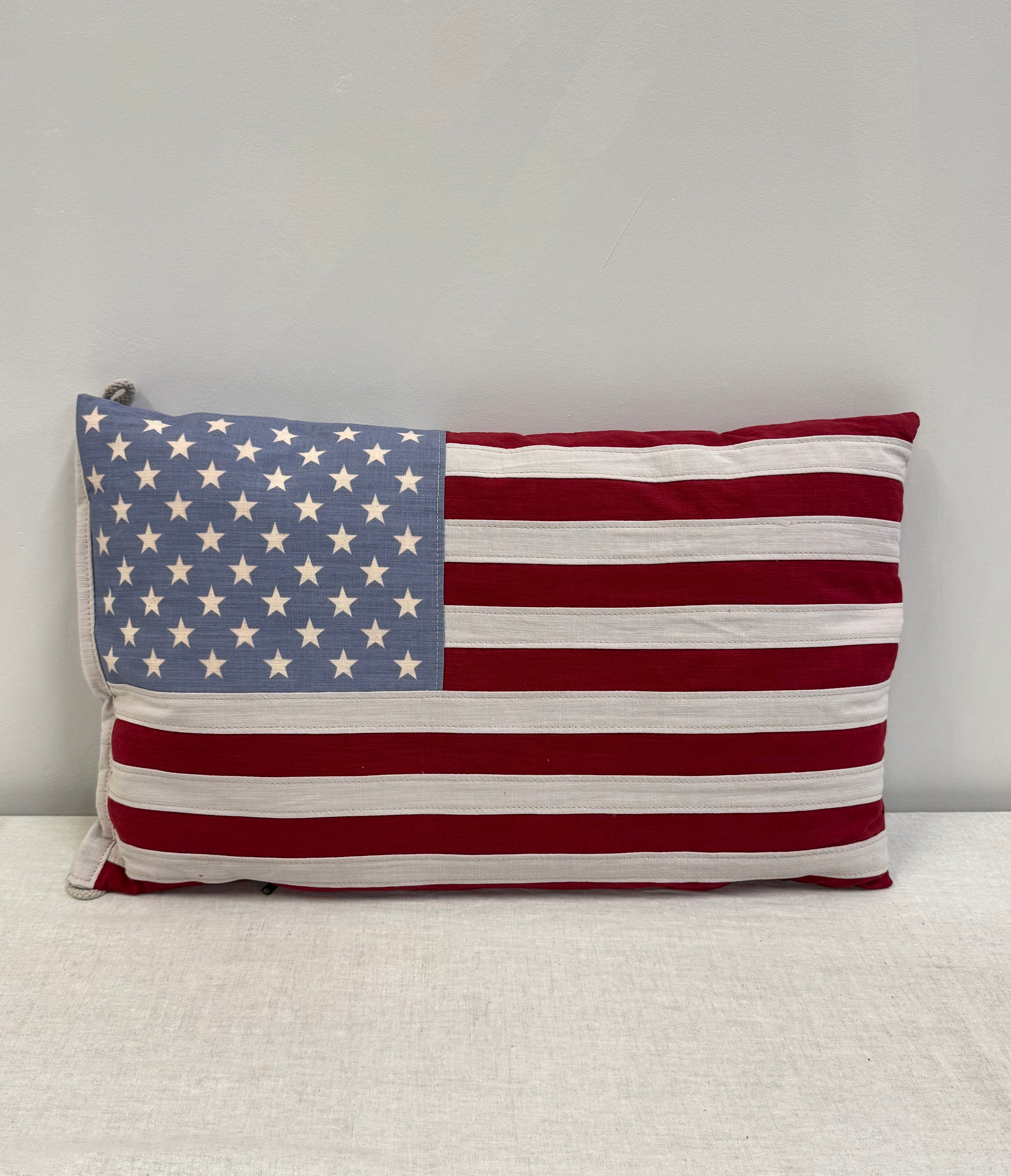 NEW! UPCOUNTRY USA Flag 27" x 17" Pillow